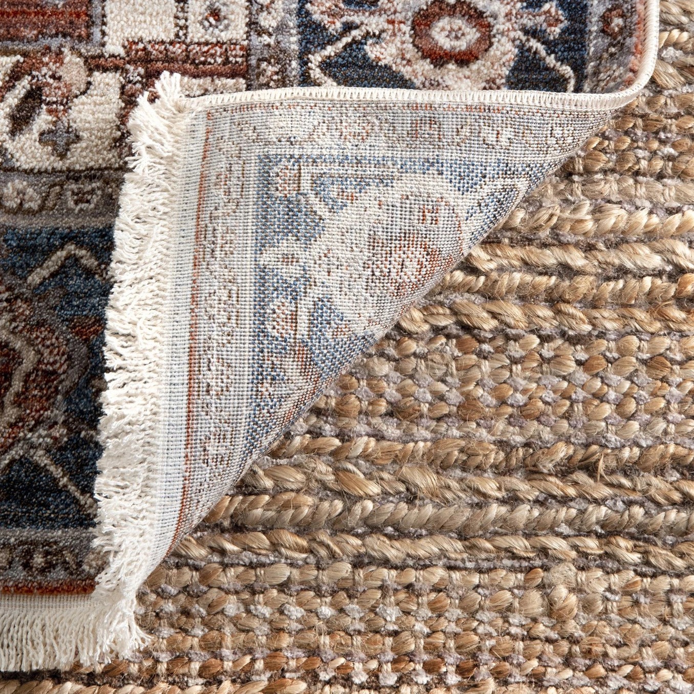 4 Common Ground Rugs Anatolia 290x200cm - Large Power Loomed Floor Rug - Brown, 4 of 8