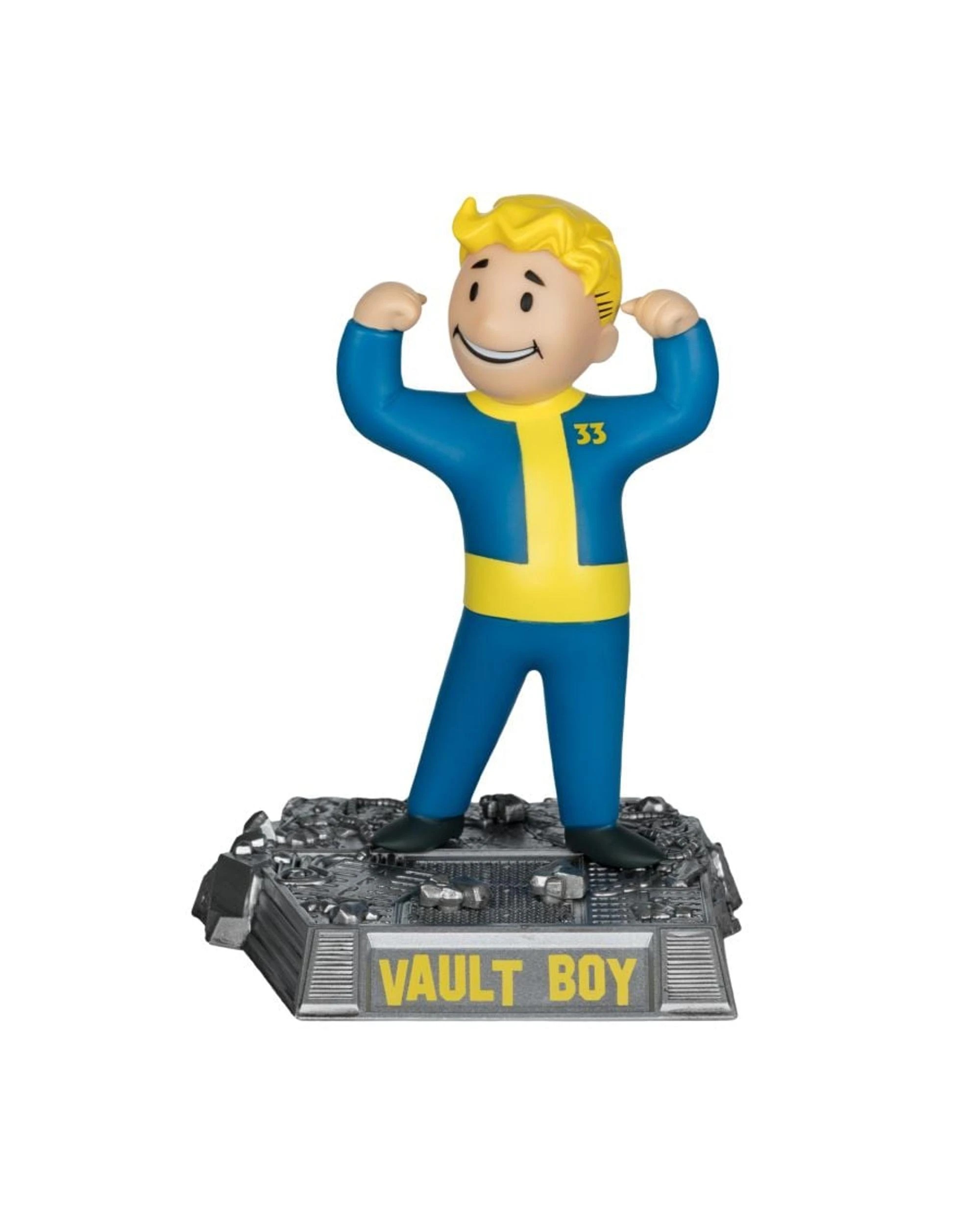 4 Movie Manics Fallout TV Season 2 Vault Boy Version 1 6 inch Posed Figure, 4 of 10