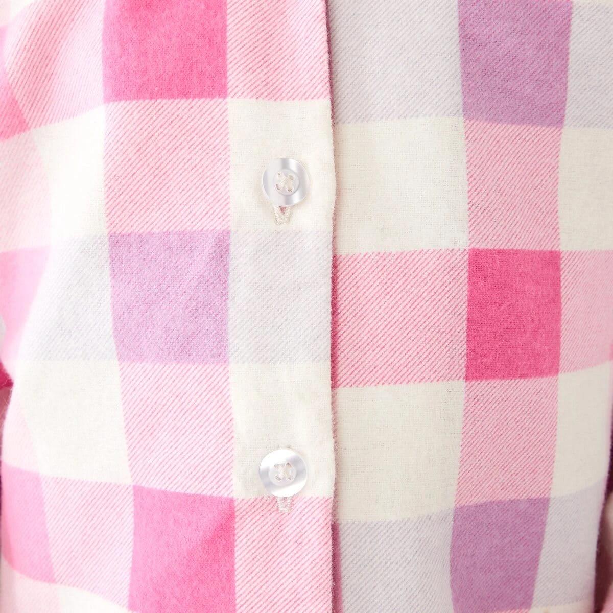 5 Flannelette Pyjama Set Pnk Check2, 5 of 9