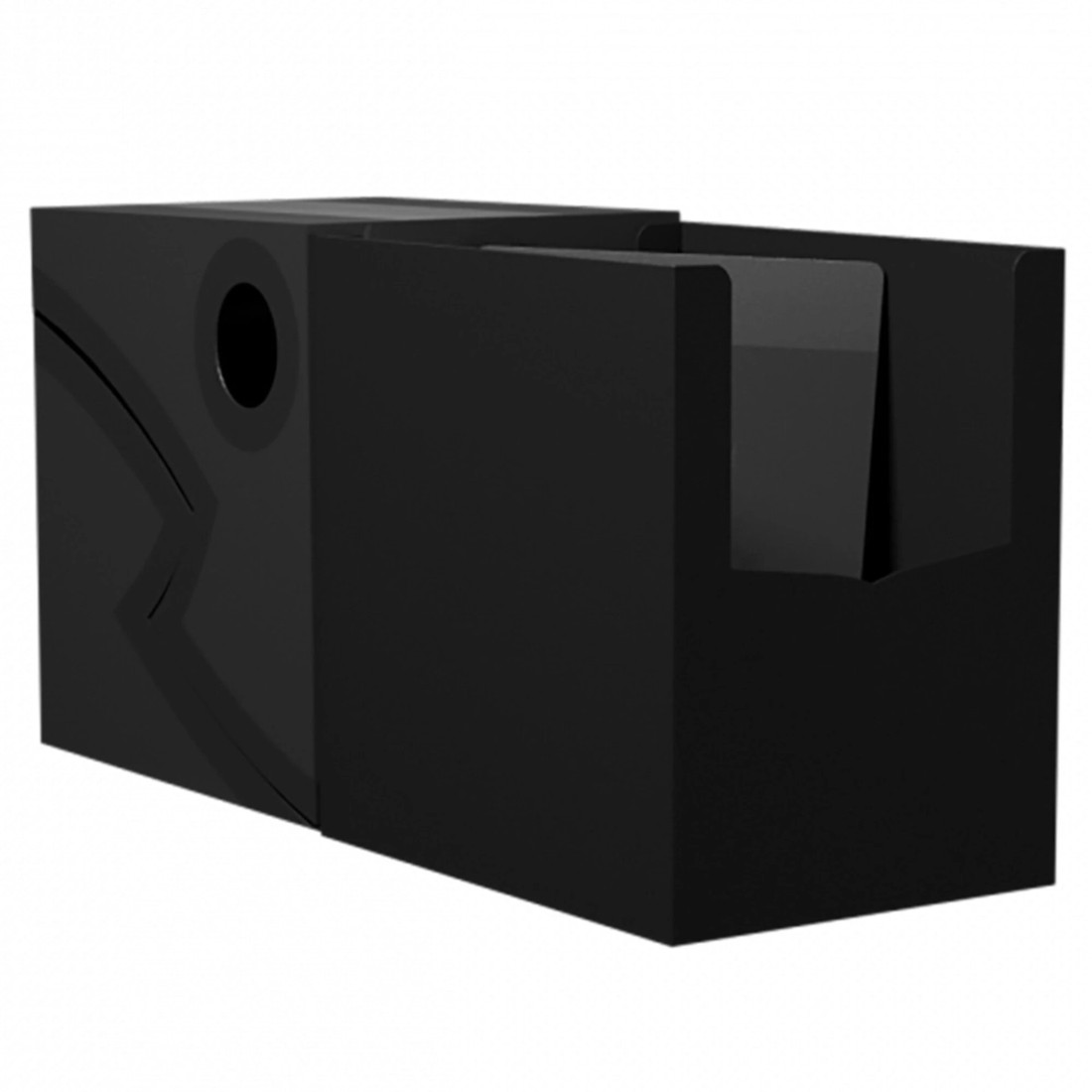 2 Dragon Shield TCG - Double Shell Deck Box - Shadow Black/Black, 2 of 2