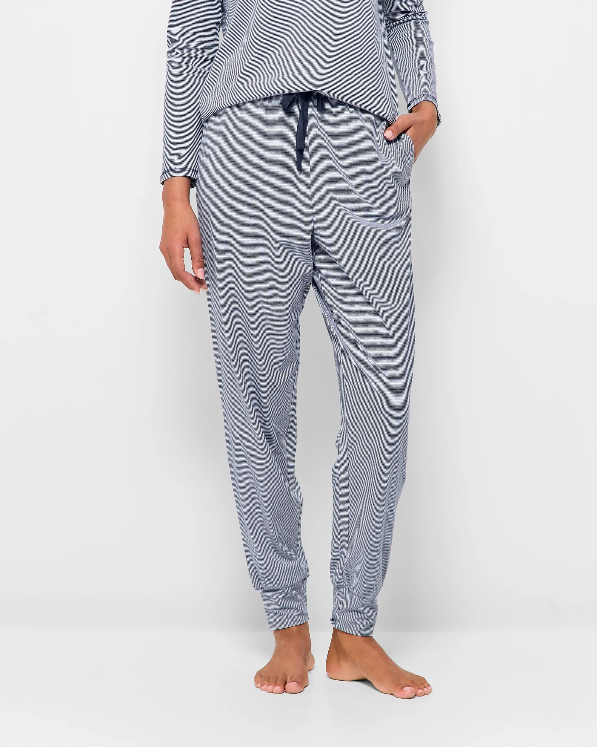 2 Target Australian Cotton Jogger Sleep Pants NAVY STRIPE, 2 of 5