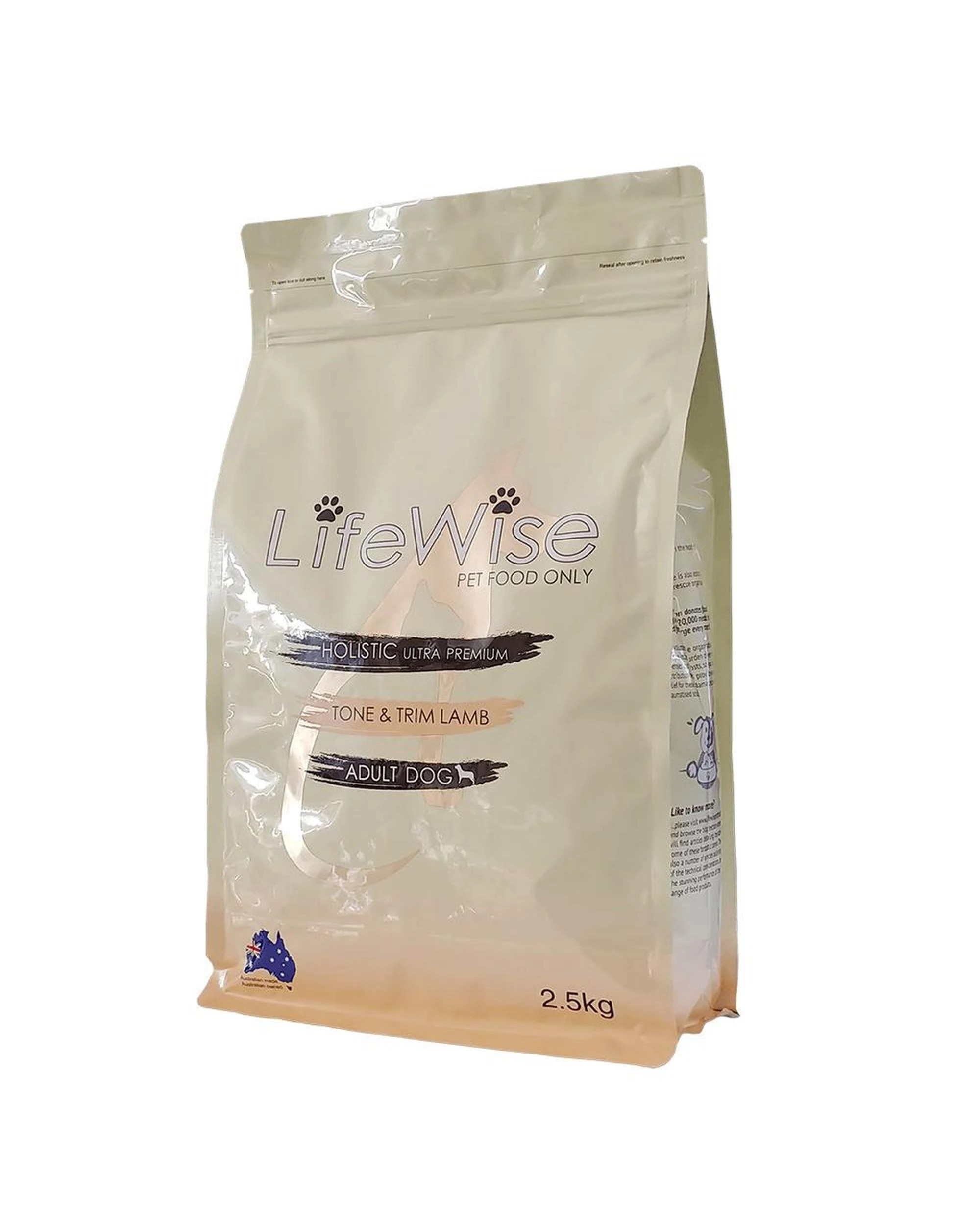 1 Lifewise Adult Dry Dog Food Tone & Trim Lamb w/ Oats & Vegetables 9kg, 1 of 2