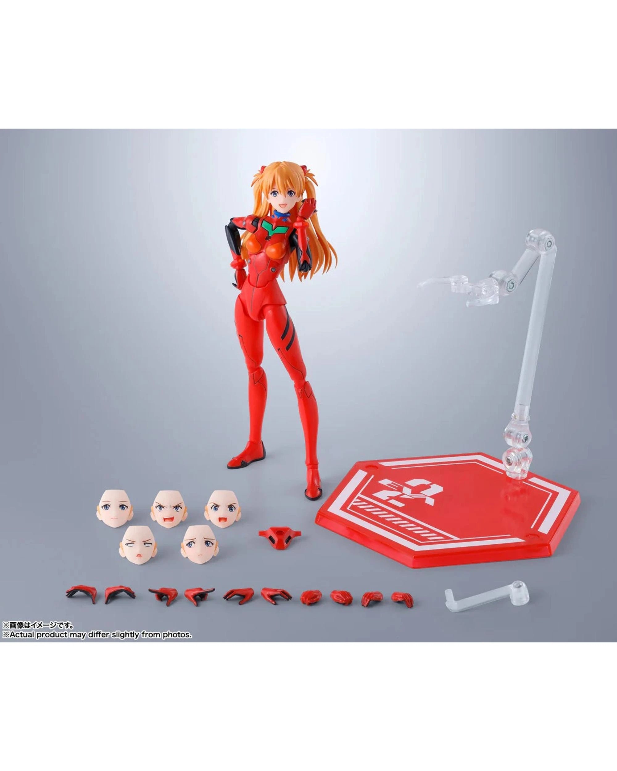 9 Tamashii Nations S.H.Figuarts Neon Genesis Evangelion Asuka Shikinami Langley Figure, 9 of 9