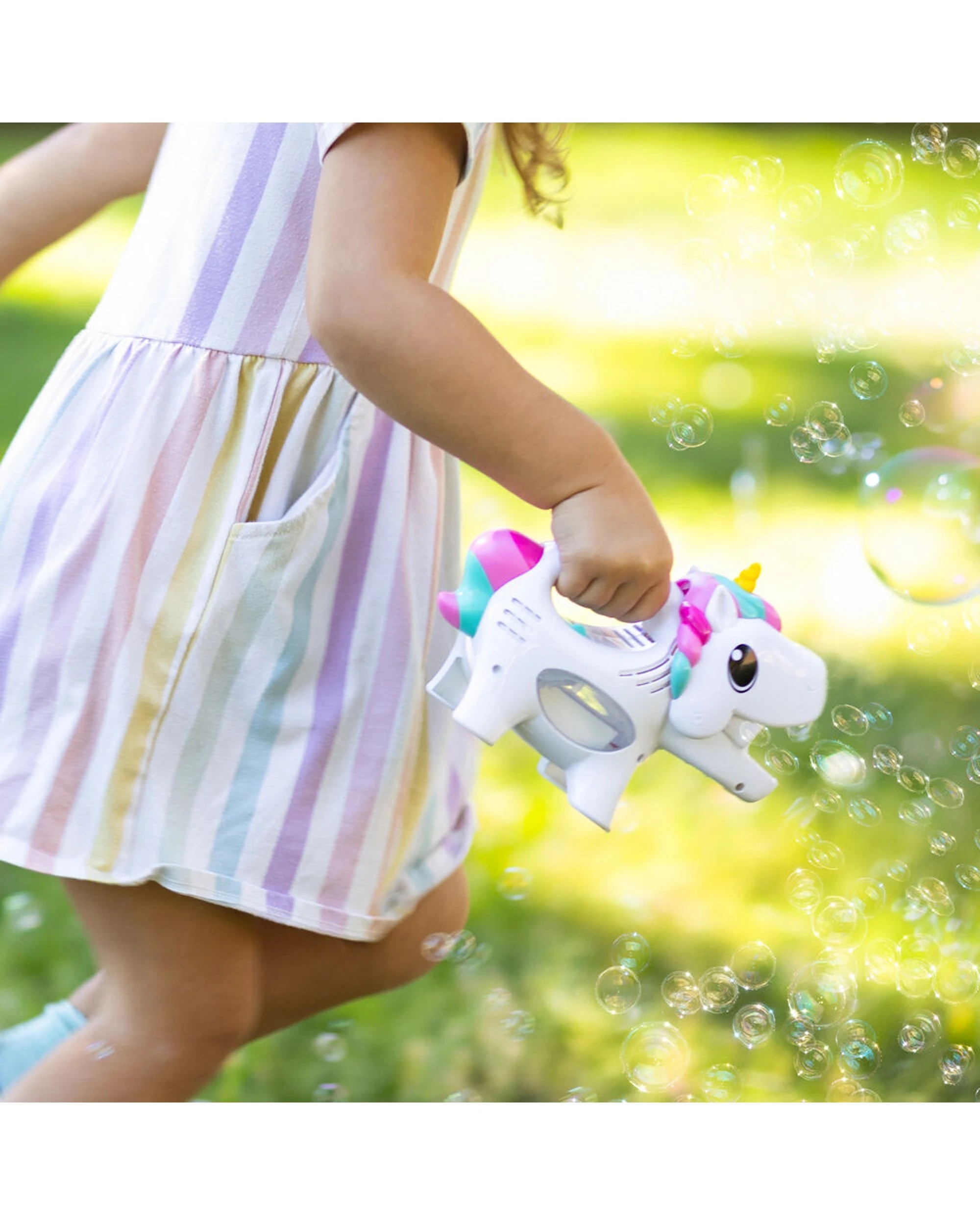 4 Maxx Bubbles 2PK Handheld Unicorn Bubble Blower With Music Kids Outdoor Toy - Multi, 4 of 5