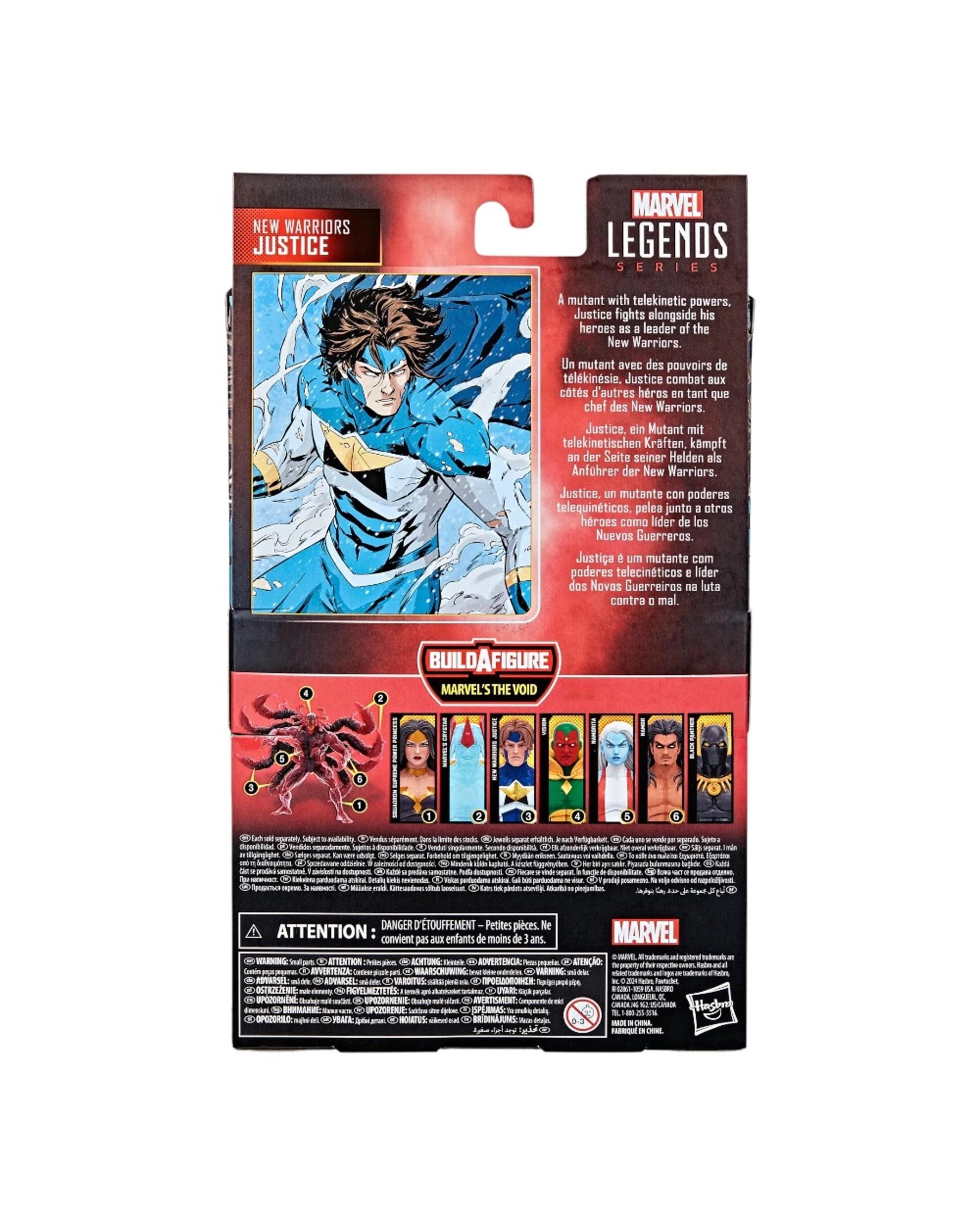 5 Marvel Legends Series New Warriors Justice Build-A-Figure, 5 of 5
