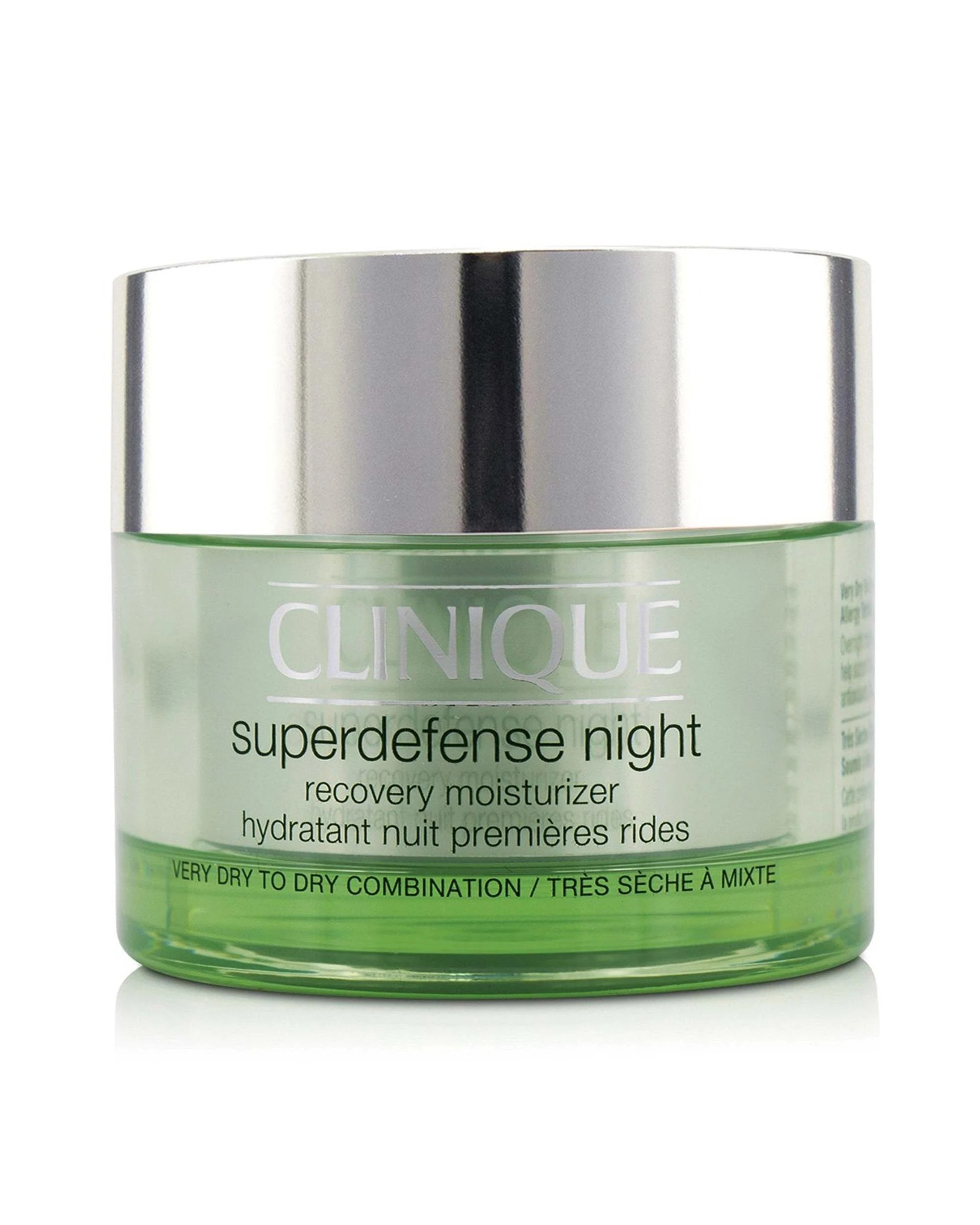 2 Clinique Superdefense Night Recovery Moisturizer - For Very Dry To Dry Combination  50ml/1.7oz, 2 of 3
