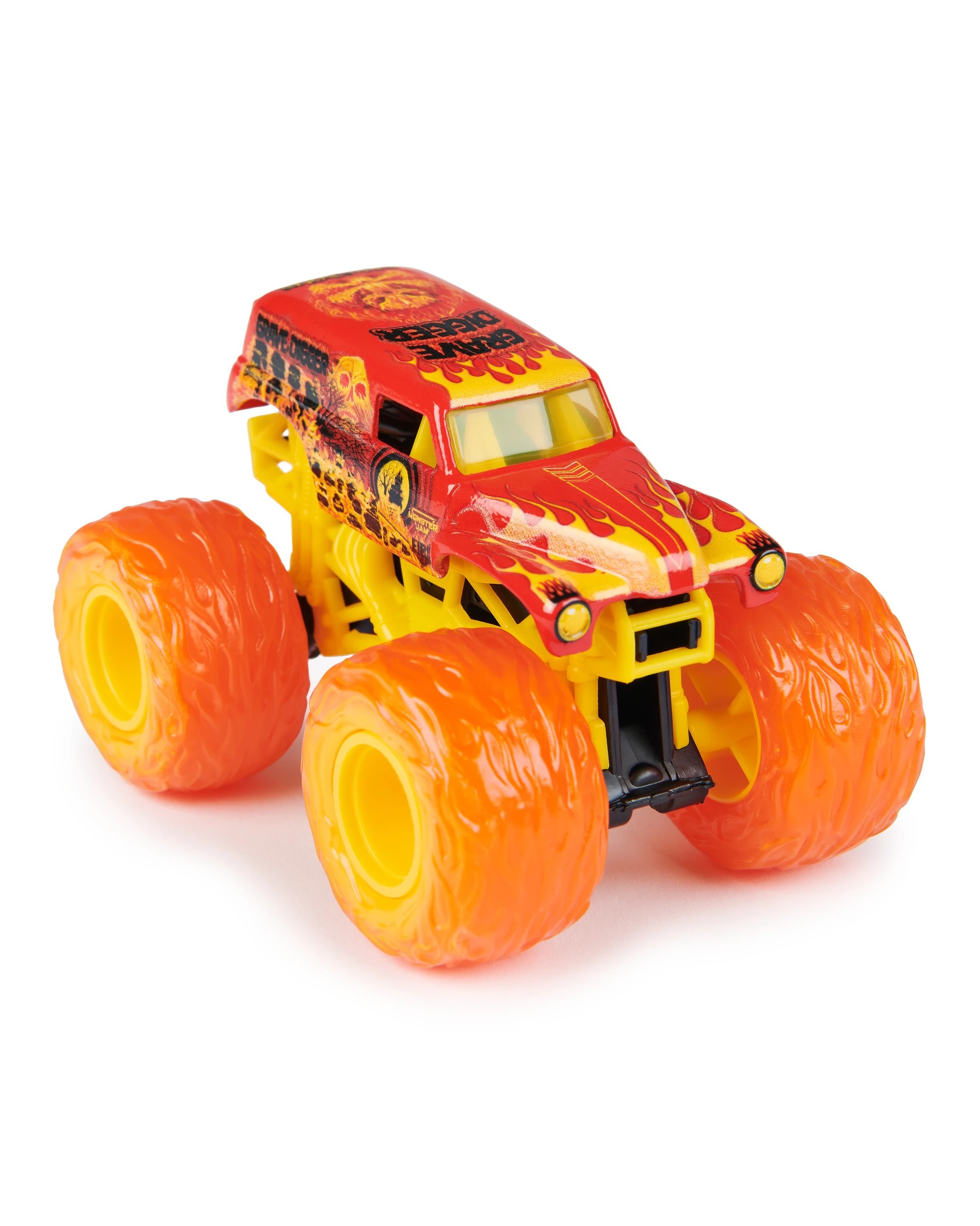7 2 Pack Monster Jam 1:64 Scale True Metal Fire and Ice Trucks - Assorted, 7 of 8