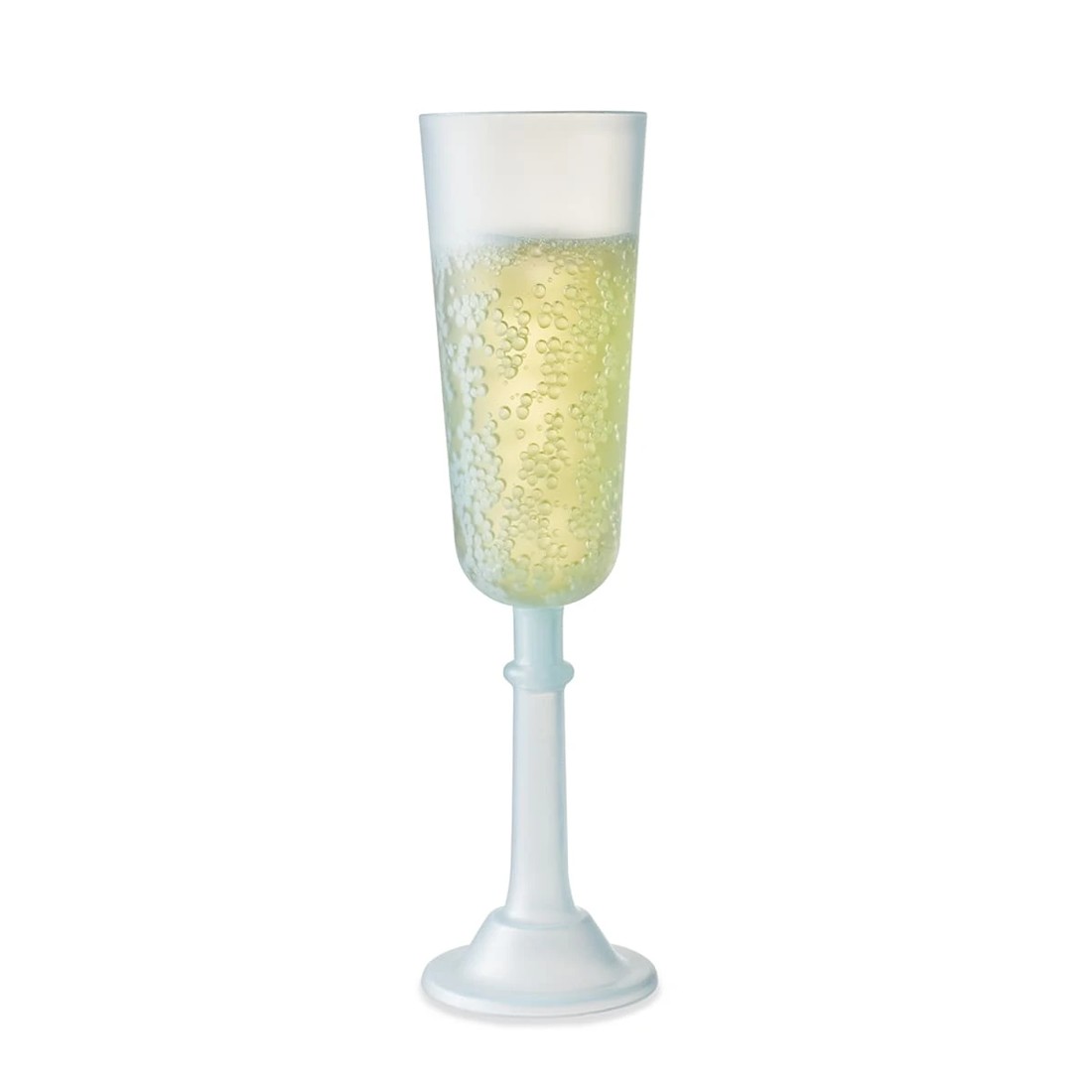 3 6 Pack Reusable Plastic Champagne Glasses, 3 of 6