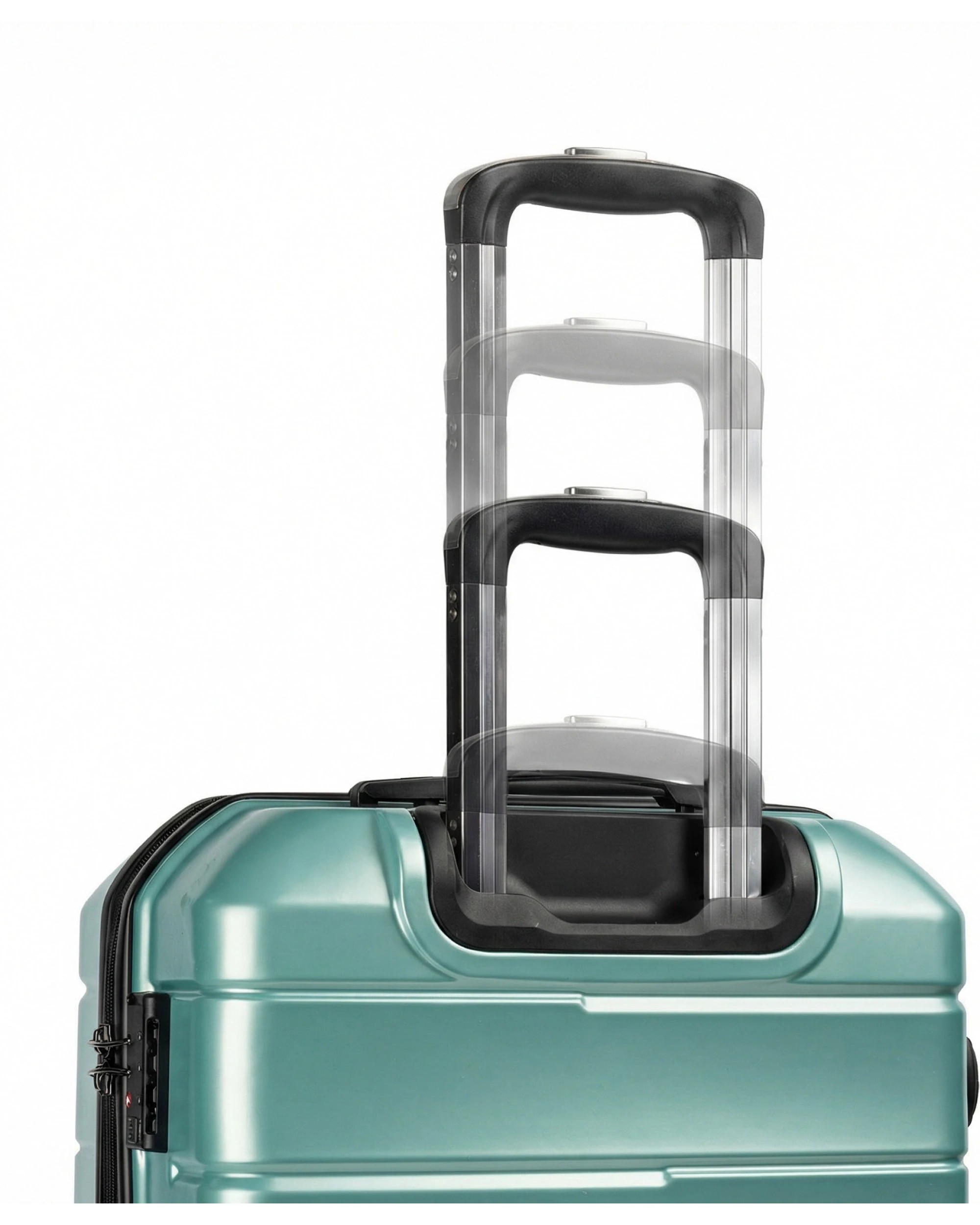 5 Olympus Artemis 24in Hard Shell Suitcase Electric Travel Luggage - Green, 5 of 8