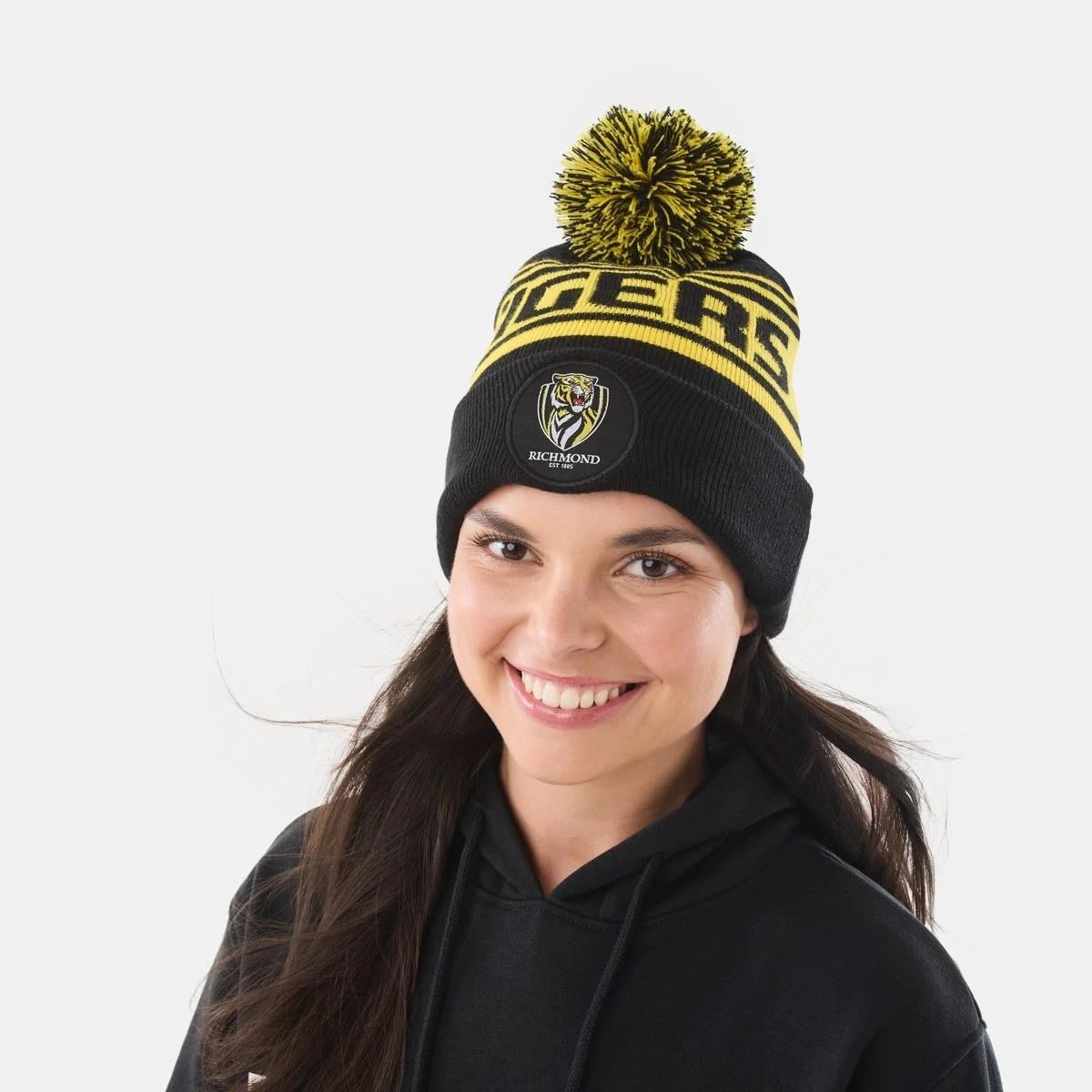 3 Official AFL Adult Beanie Richmond, 3 of 4
