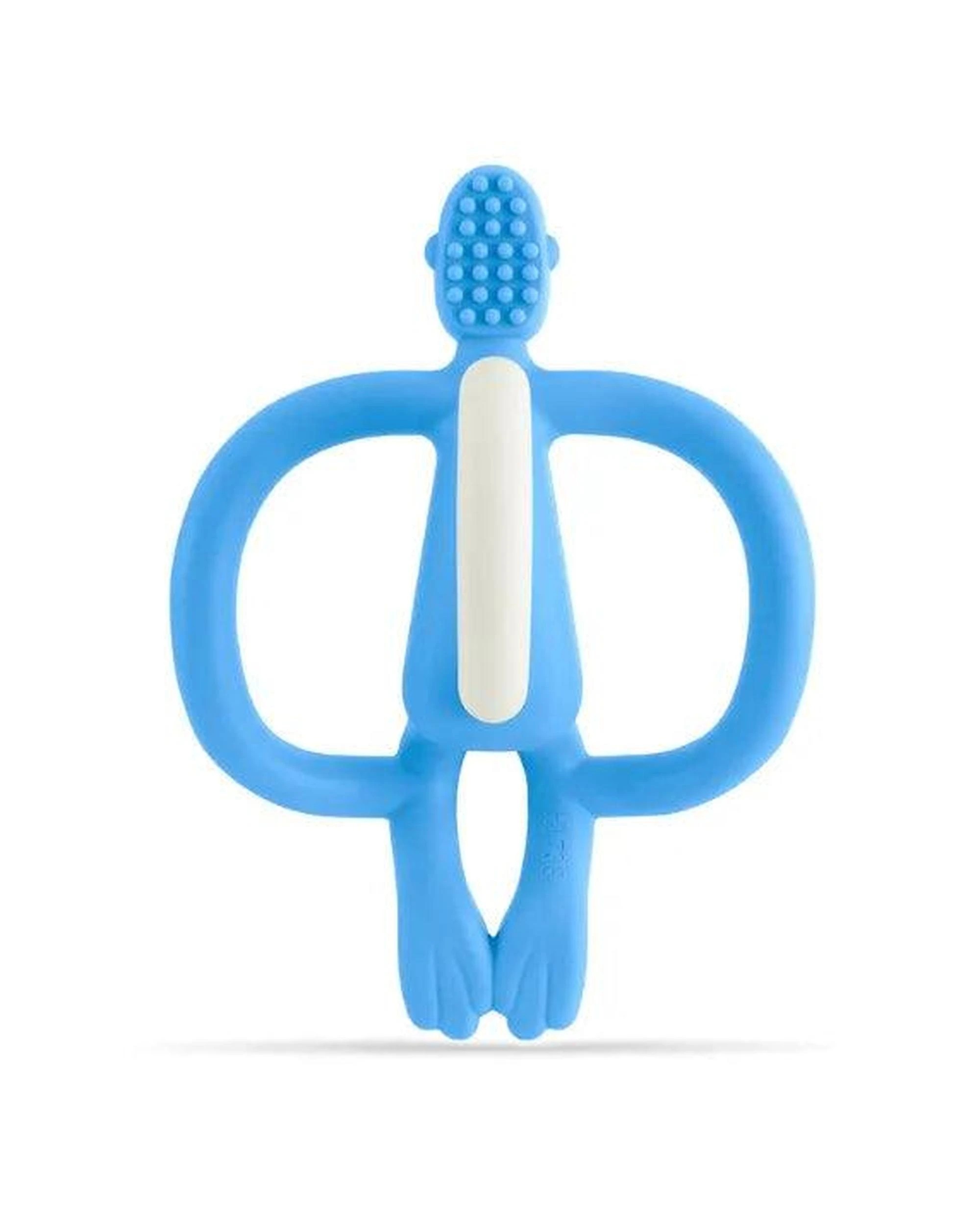 2 Matchstick Monkey Teething Toy and Gel Applicator - Baby Blue, 2 of 4