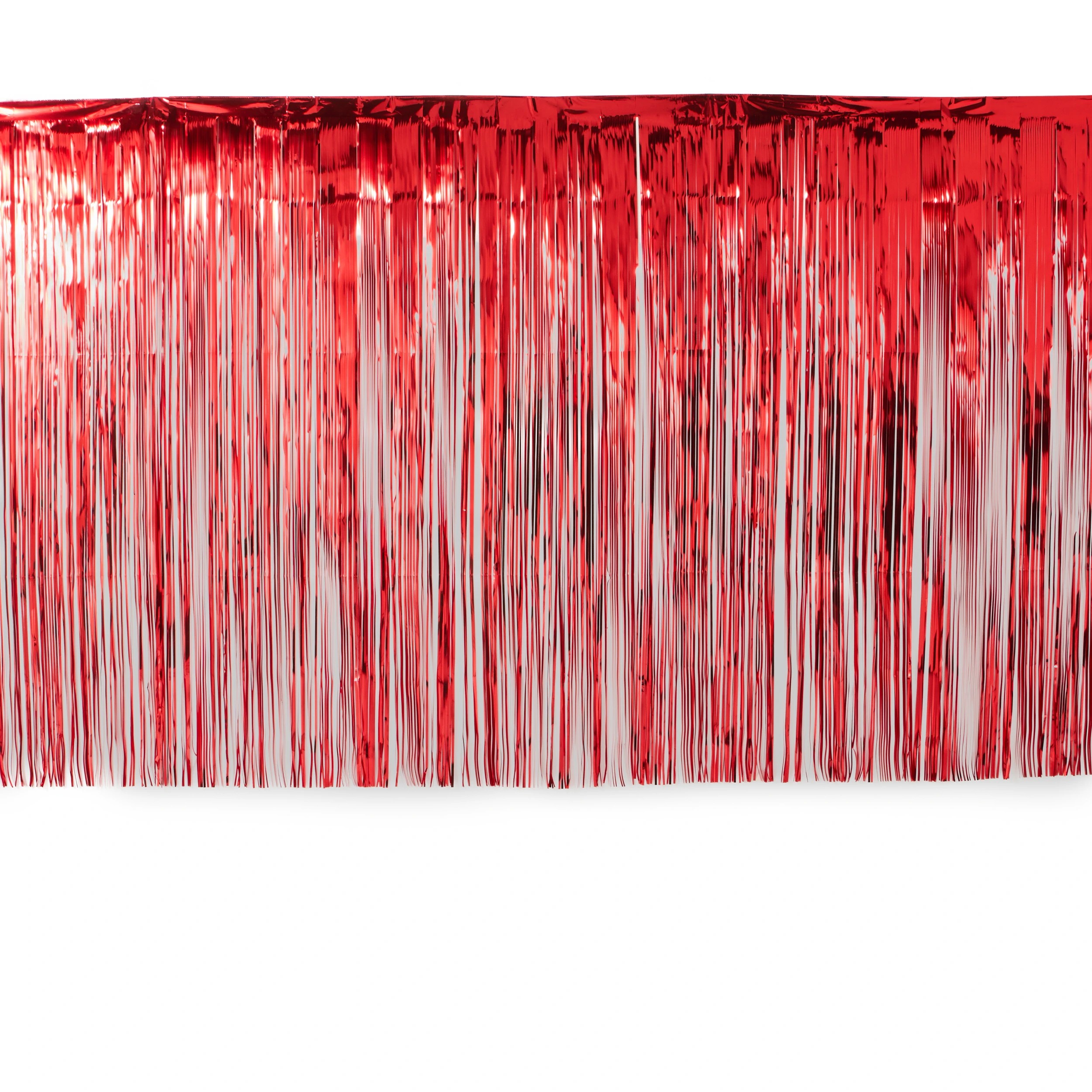 3 Red Foil Backdrop, 3 of 5