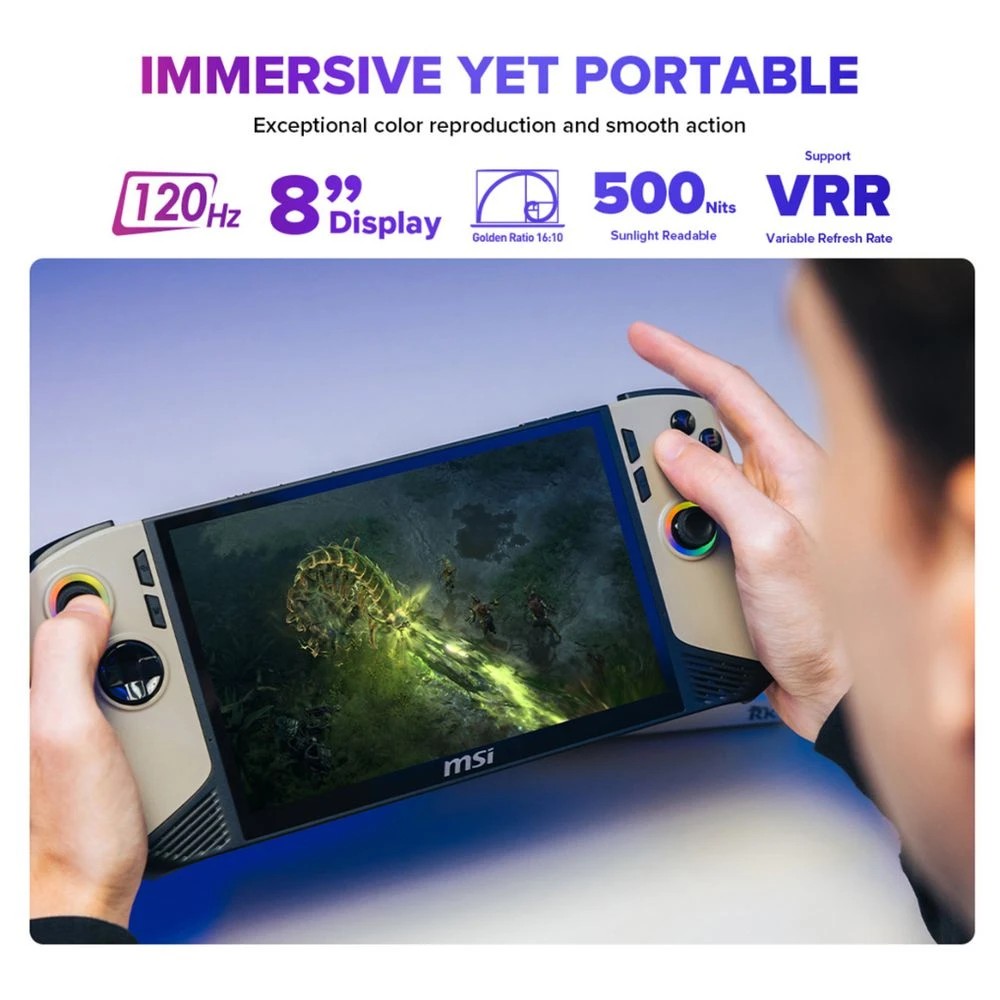 7 MSI Claw 8 AI+ A2VM Gaming Handheld Core Ultra 7 32GB/1TB, 7 of 10