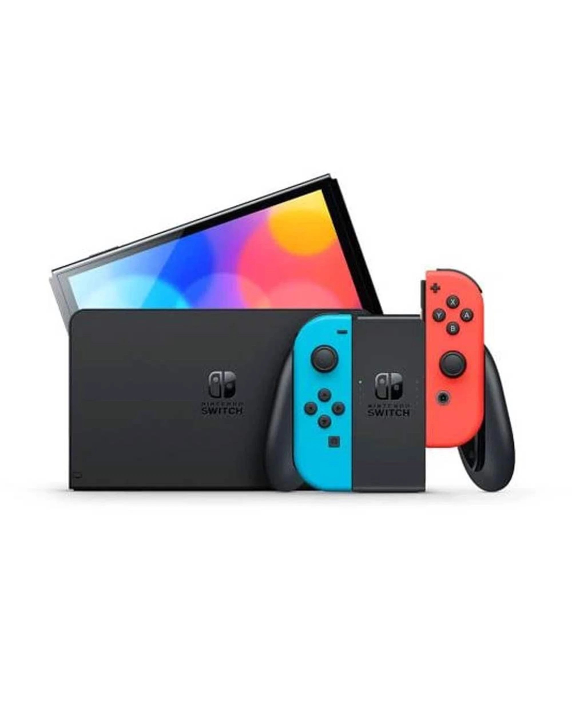 2 Nintendo Switch Console Oled Model - Neon
 - Multi, 2 of 4