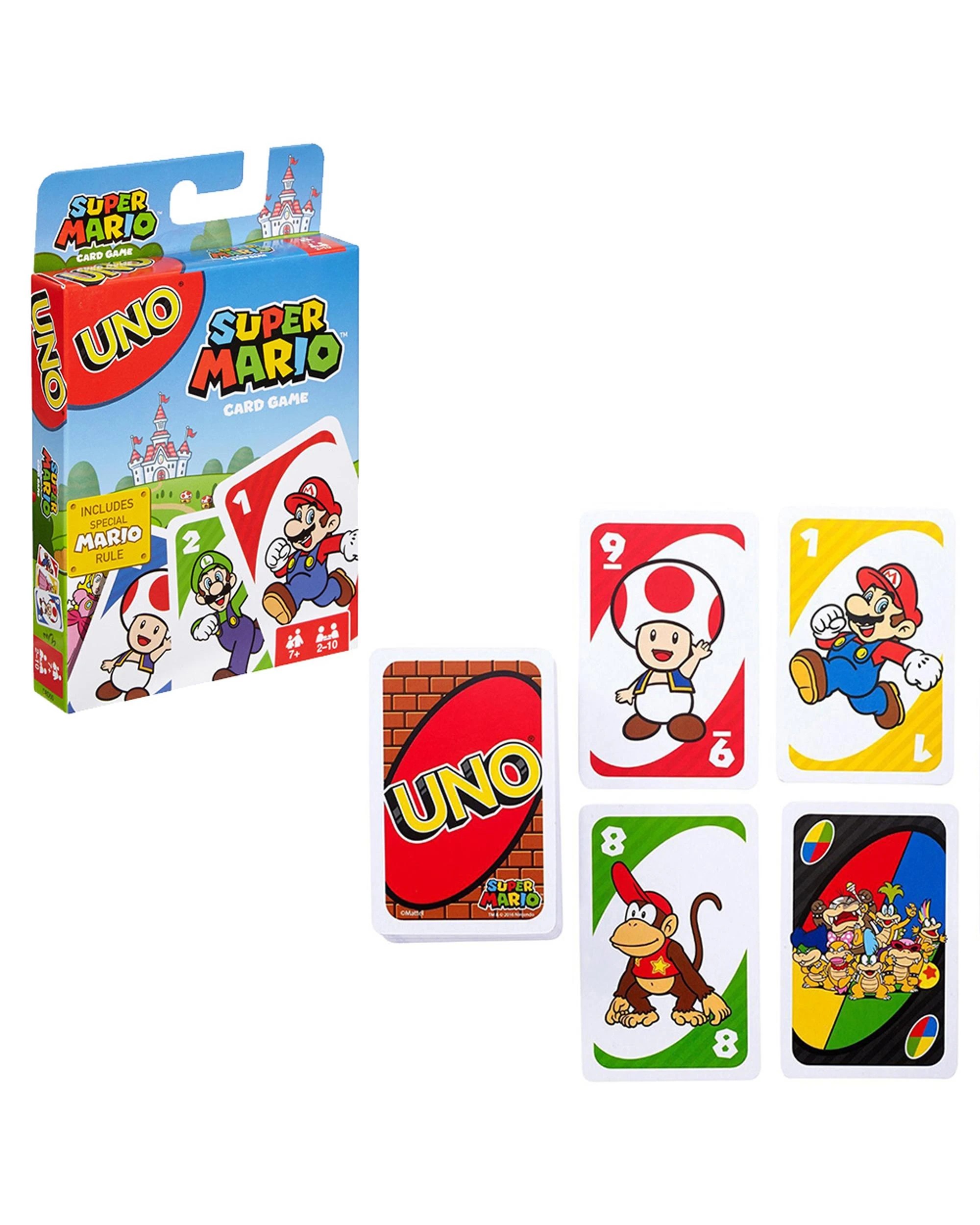 2 Uno Super Mario Card Game, 2 of 3