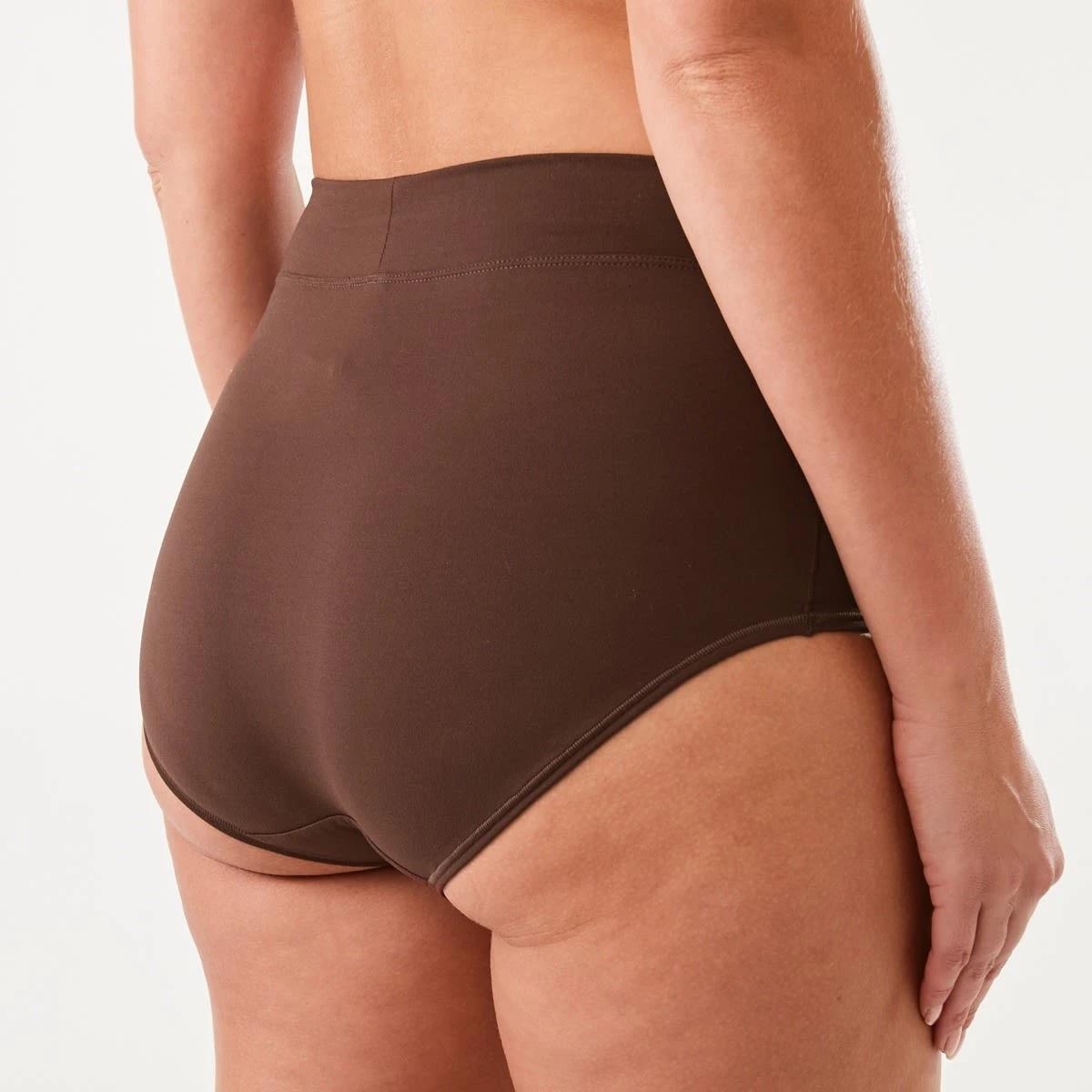 7 3 Pack Ultra Soft Full Briefs HALOGEN BLUE, STEEL GREY, CHOCOLATE FUDGE, 7 of 8