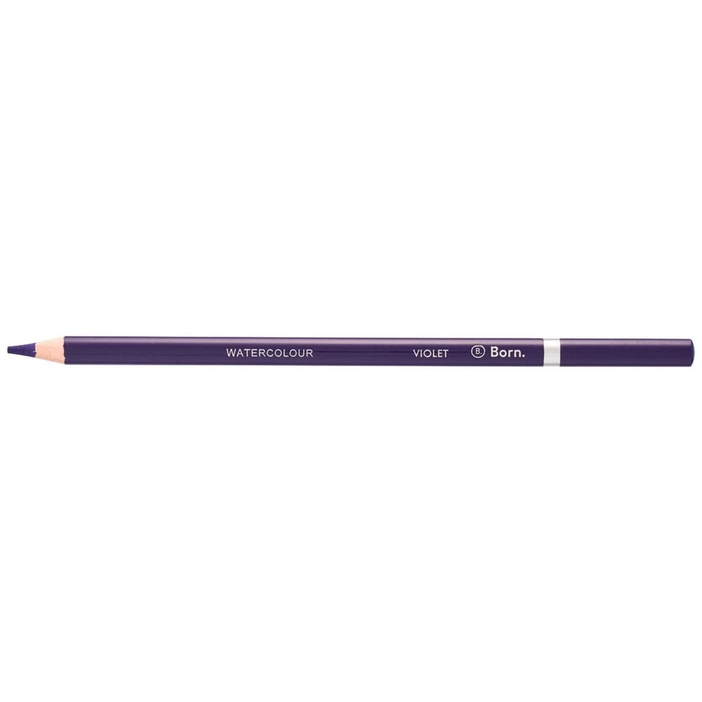 1 Born Premium Watercolour Pencil Violet, 1 of 3