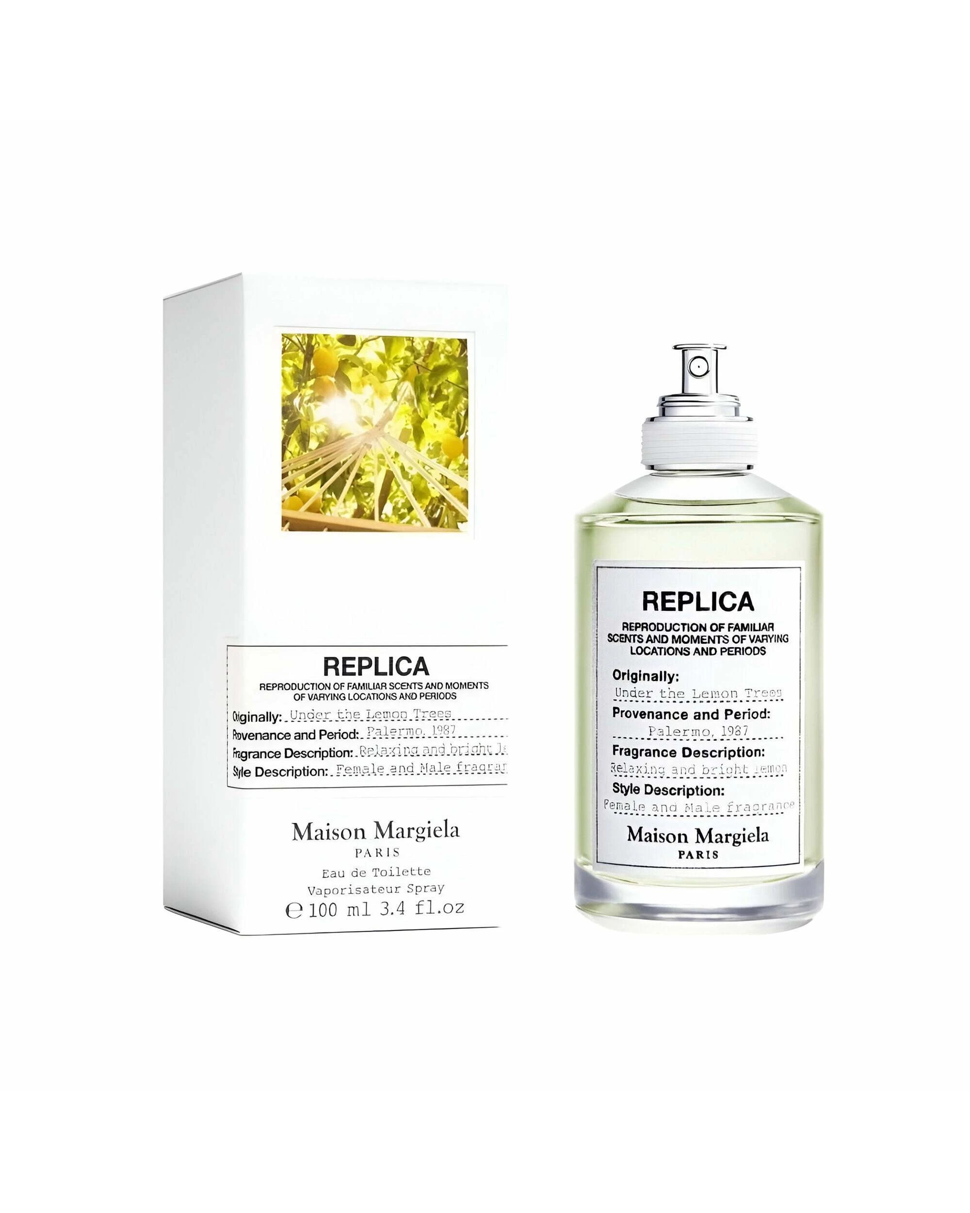 3 Maison Margiela Replica Under The Lemon Trees Eau De Toilette Spray 100ml/3.4oz, 3 of 4