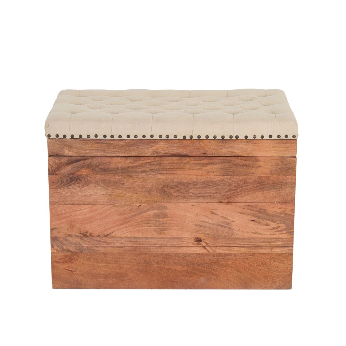 1 La Grace Home Modena Storage Bench - Brown, 1 of 1
