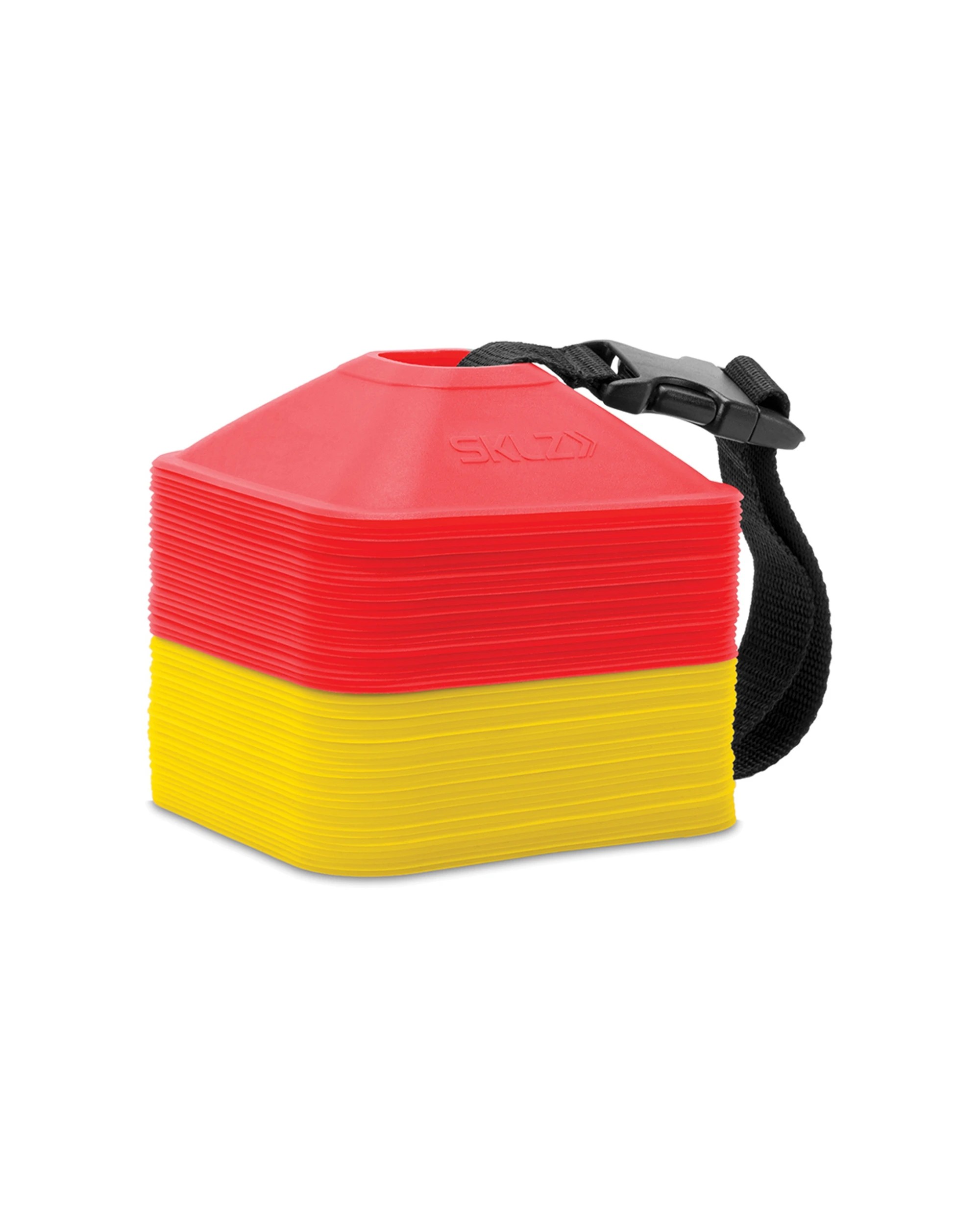 2 Sklz 50pc Mini Sport Cones Square Base Carry Strap Durable Training Aid Polyethylene Material. - Multi, 2 of 4