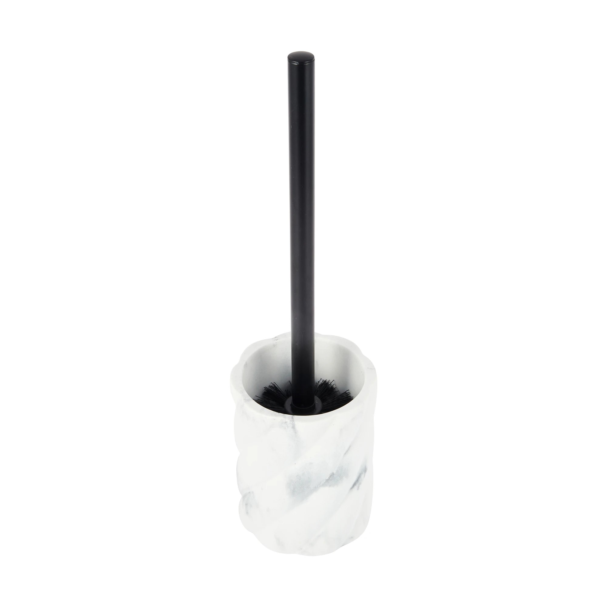1 Marble Look Toilet Brush, 1 of 6