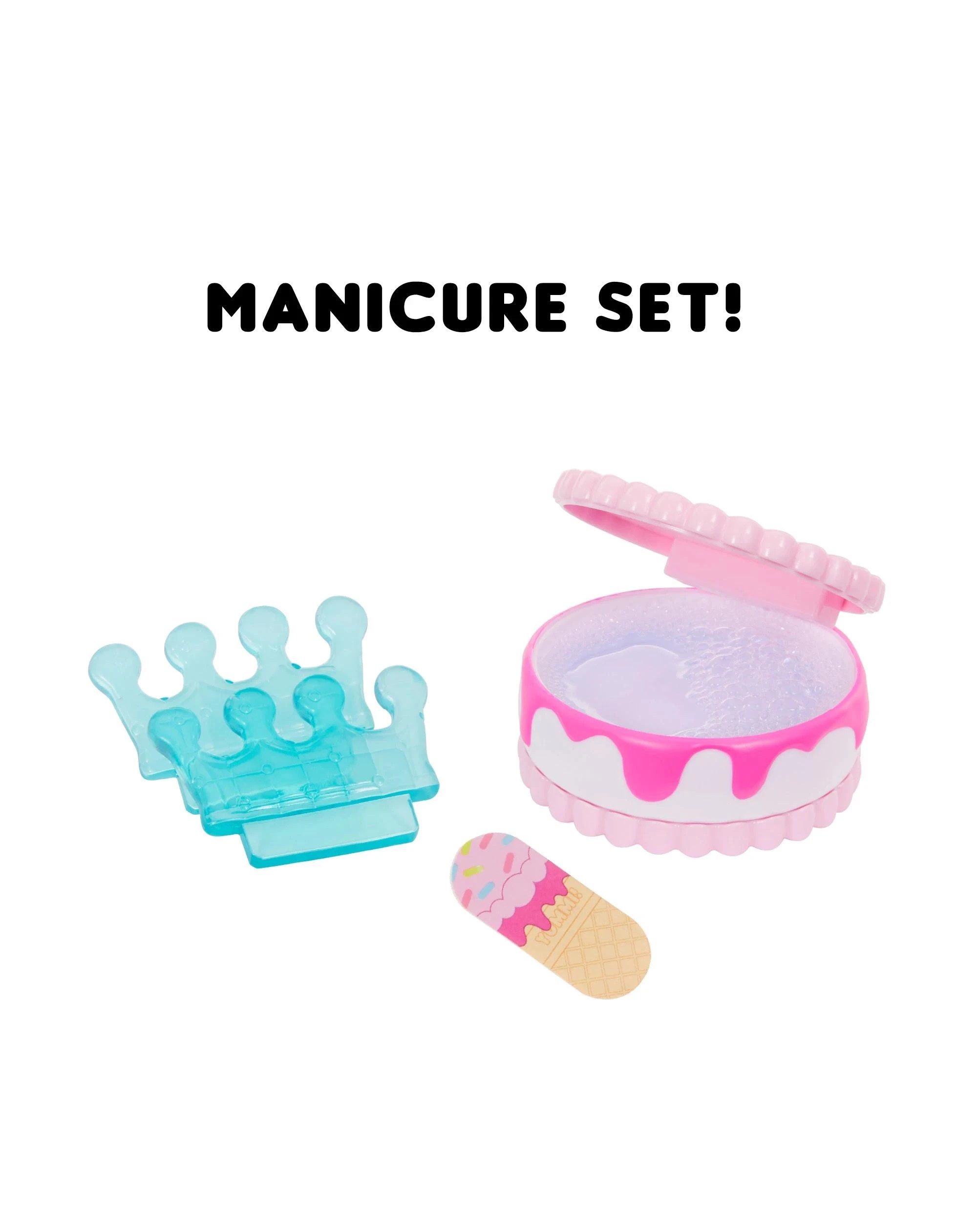 4 Yummiland Beauty Bag Playset and Lip Gloss Doll - Ice Cream Beauty Bag - Multi, 4 of 6