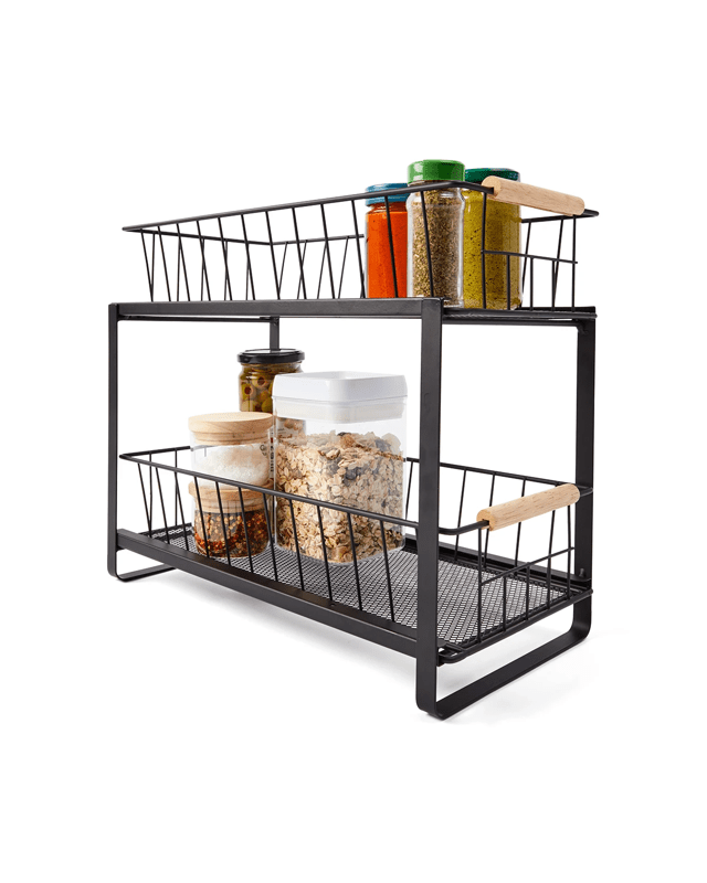 Wire and Wood 2 Tiered Dra