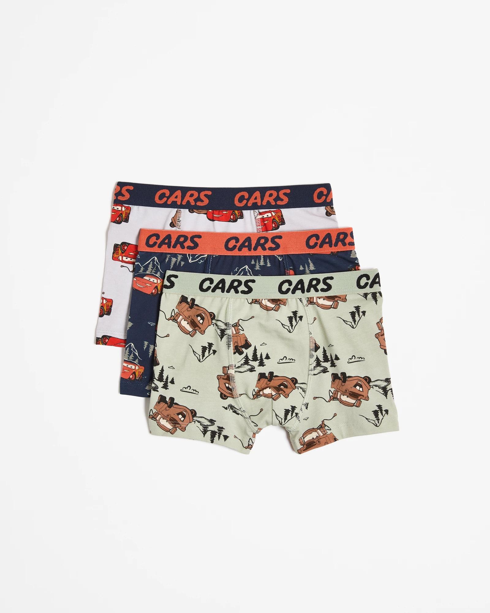 1 Disney Pixar Cars Boys Trunks 3 Pack Underwear MULTI, 1 of 1