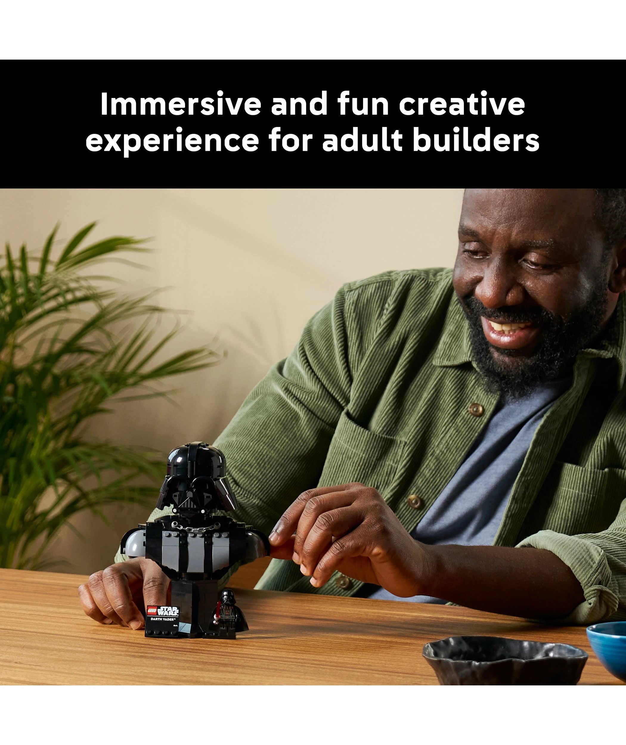 4 LEGO Star Wars Darth Vader Bust 75439, 4 of 10