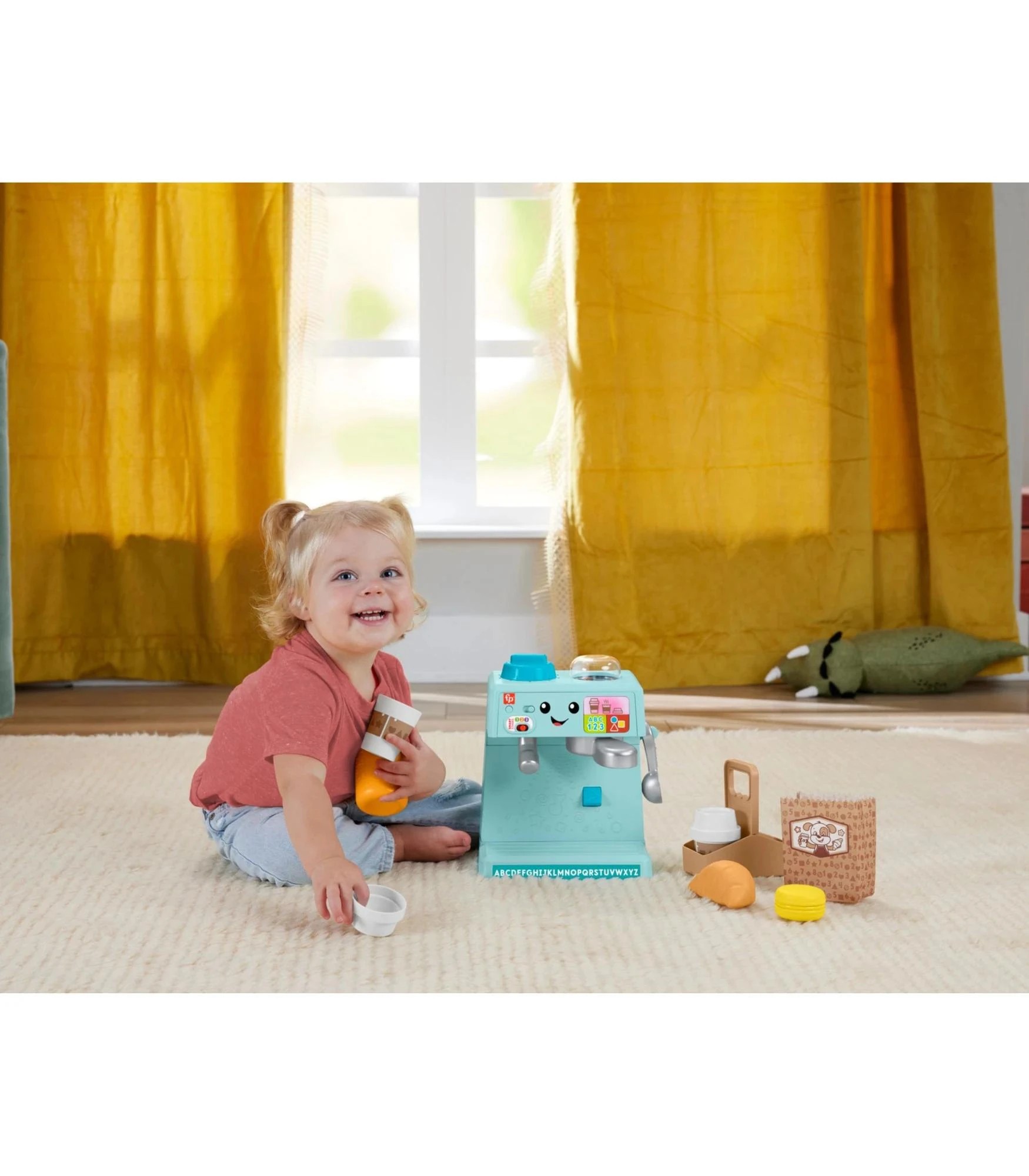 6 Fisher-Price Laugh & Learn Learn & Serve Coffee Cafe - Multi, 6 of 6