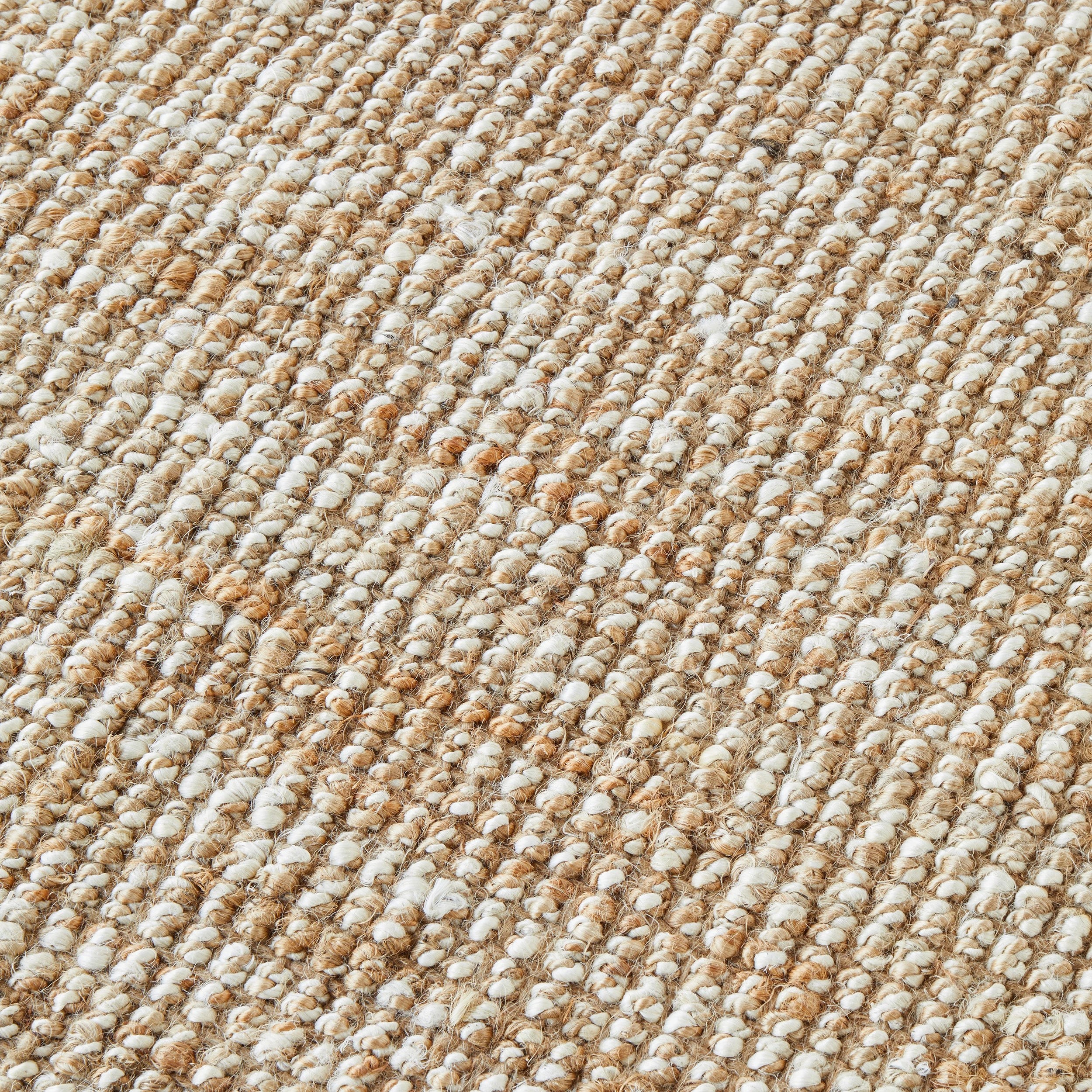 7 Common Ground Rugs Kingsley Hunter 380x280cm - Extra Large Jute Rug - White, 7 of 8