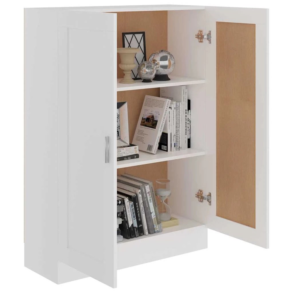 7 vidaXL Book cabinet Durable - White, 7 of 10