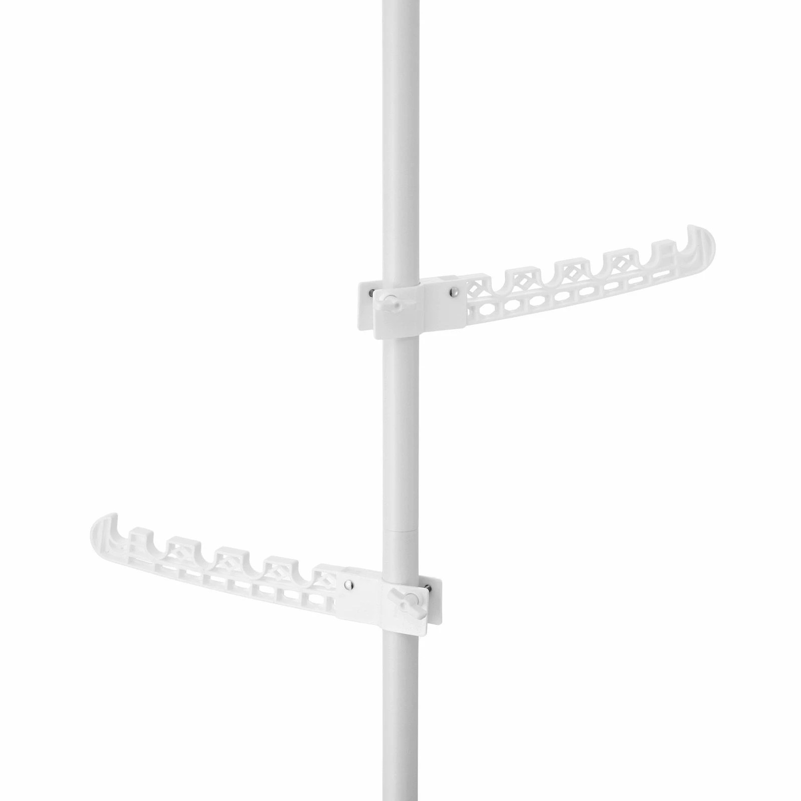 5 Ausway 5-Tier Floor to Ceiling Clothes Laundry Drying Rack Coat Hanger Organiser Adjustable Tension Pole, 5 of 6
