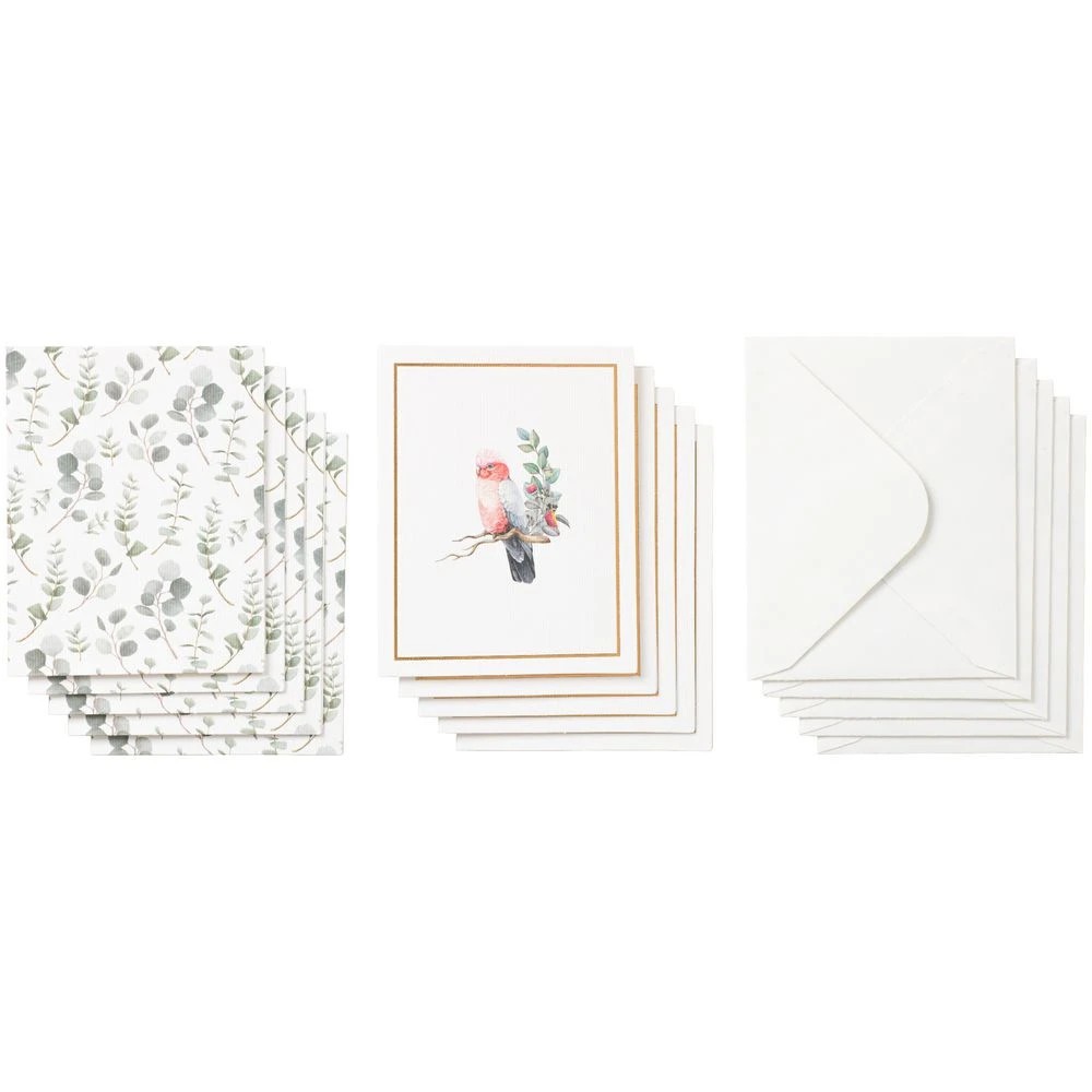 2 Otto Mini Cards Bird/Floral 10 Pack, 2 of 2