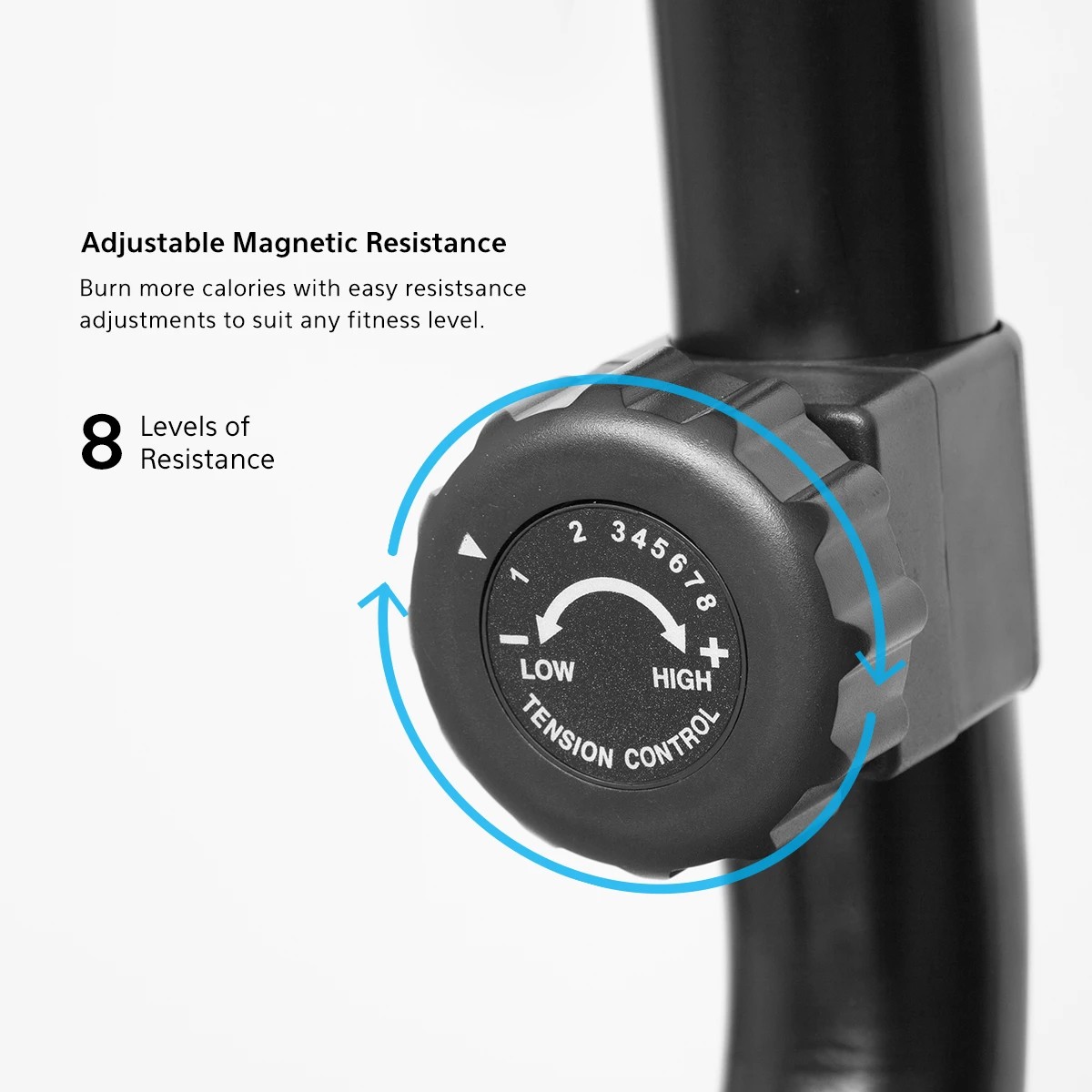 5 LSG Fitness RB-2 Recumbent bike - Black, 5 of 10