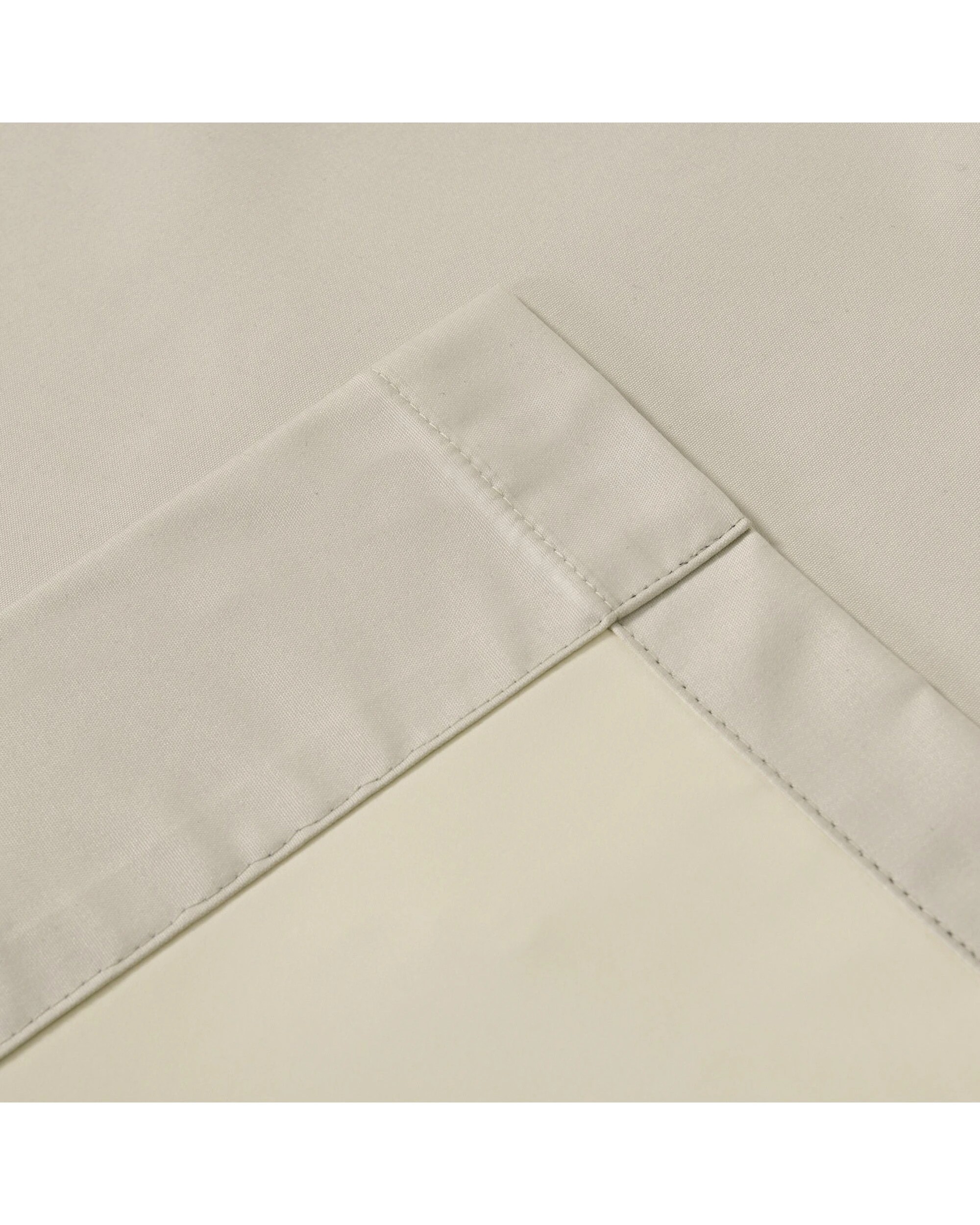 5 Sherwood Home Orlando Blockout Eyelet Curtain Pair 225x223cm - Sand, 5 of 5