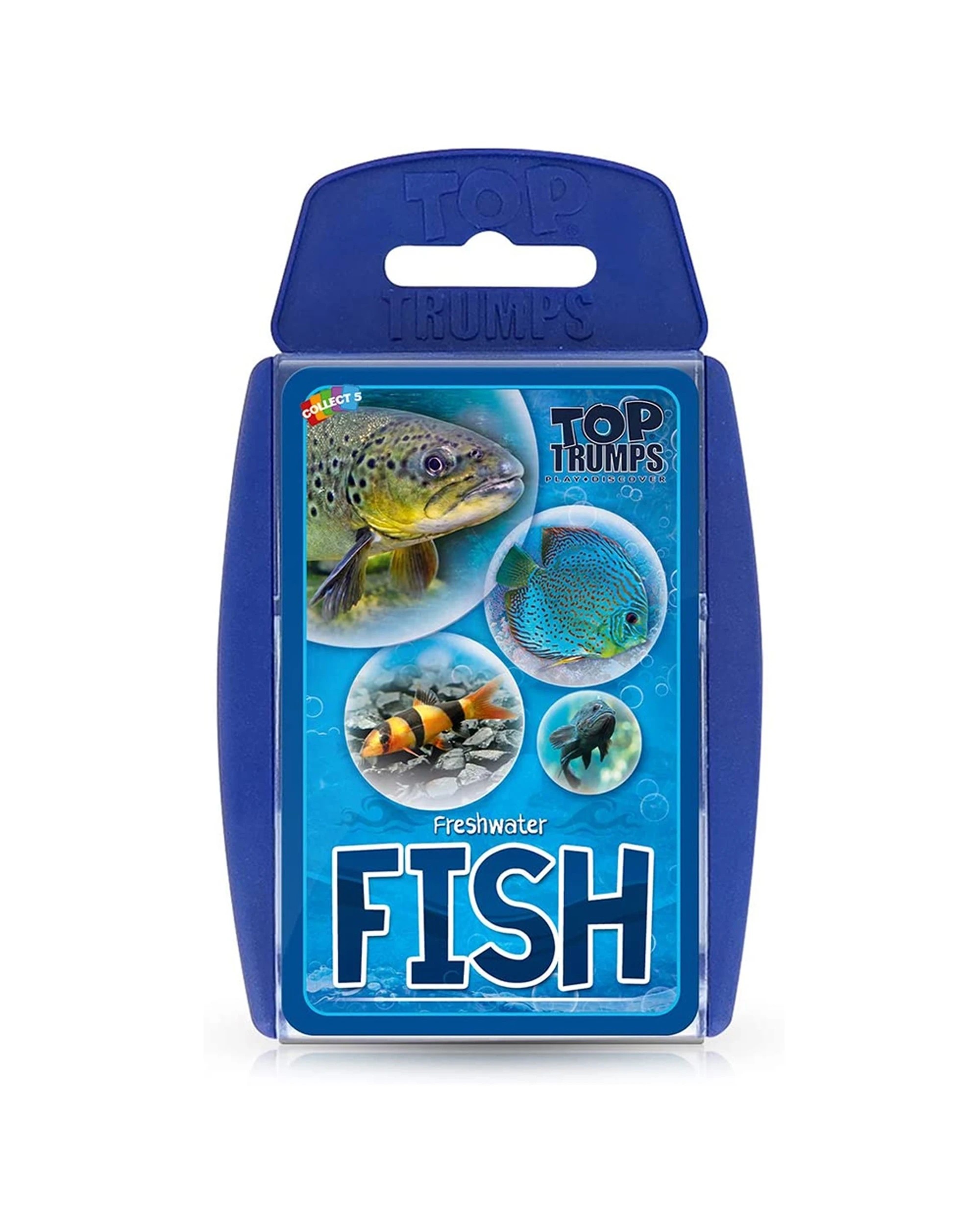 1 TOP TRUMPS Freshwater Fish Playing Card Game - Multi, 1 of 4