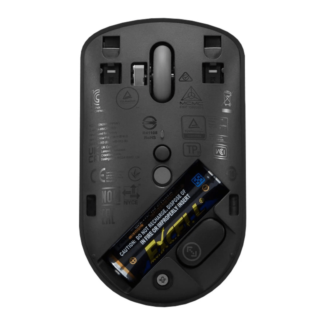 6 Lenovo 400 Wireless Mouse Black, 6 of 7