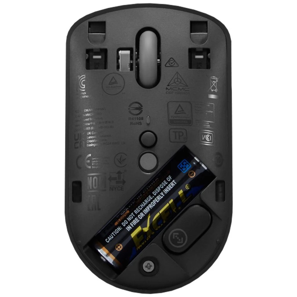 6 Lenovo 400 Wireless Mouse Black, 6 of 7