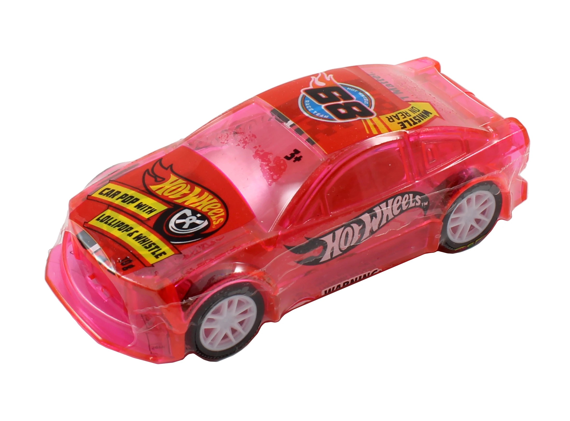 7 Park Avenue Hot Wheels 10 Pack Car Pops With Lollipop & Whistle 100g - Assorted, 7 of 10