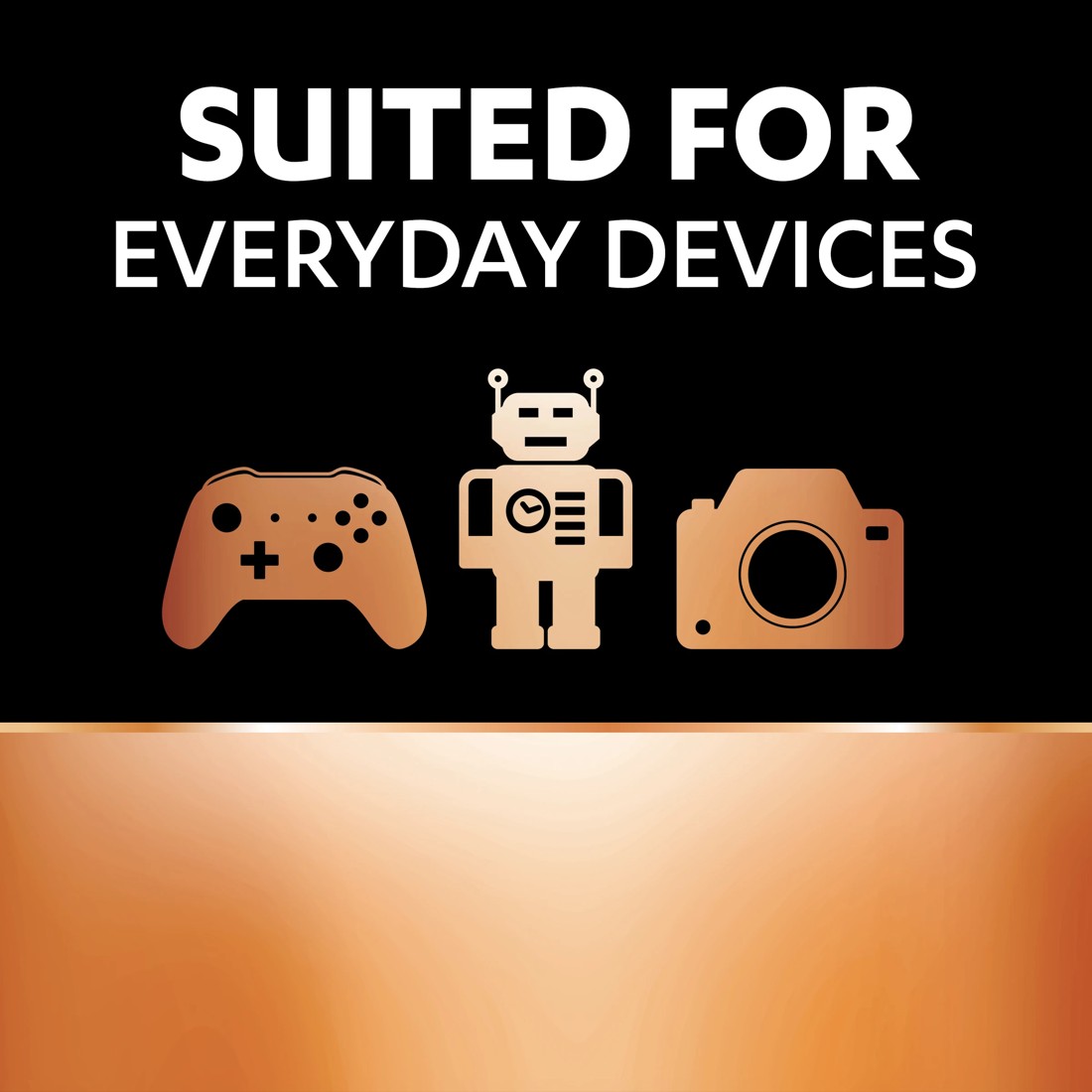 8 16 Pack Duracell Coppertop Alkaline AA Batteries, 8 of 10