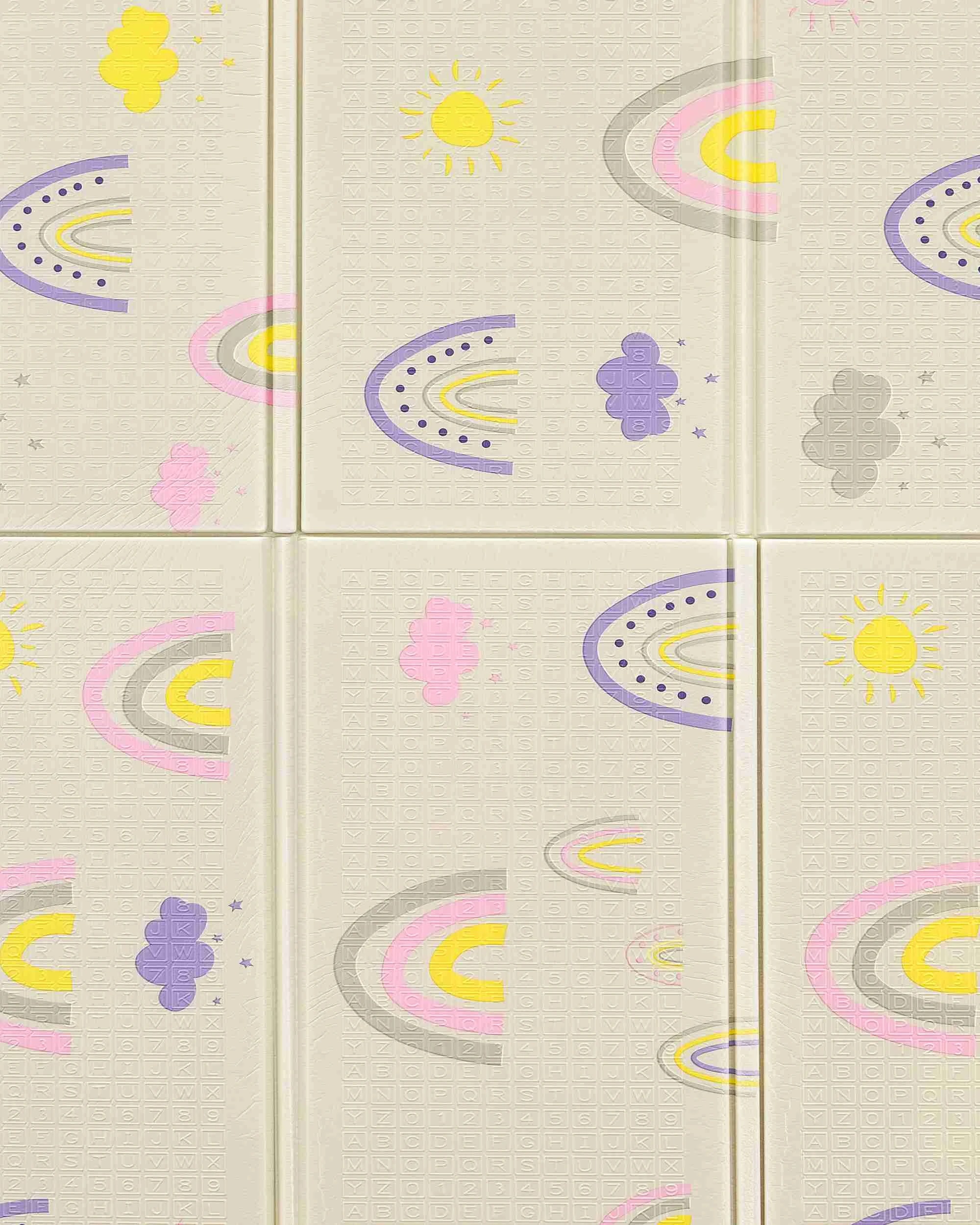 8 Playpals Reversible Kids Play Mat Foldable Baby Crawling Floor Pad XPE Foam Non-slip Carpet Rainy, 8 of 10