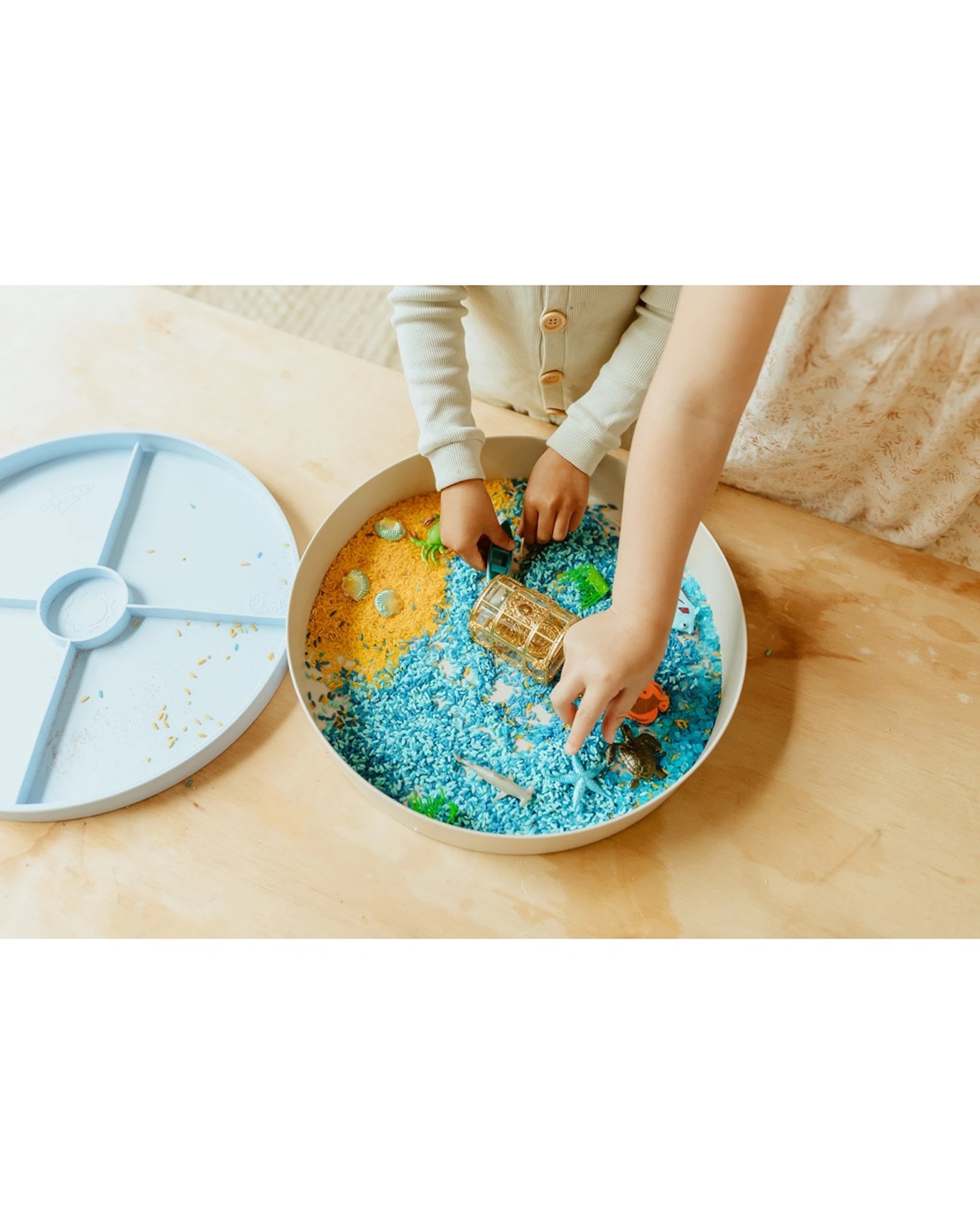 4 Jellystone Designs Kids Sensory Tray Play Kit Under the Sea - Multi, 4 of 5