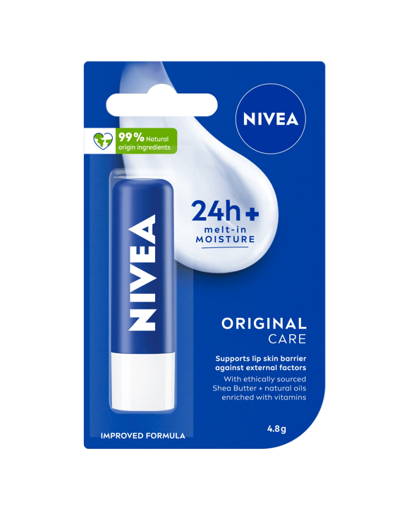 Nivea Original Care Lip Balm 4.8g
