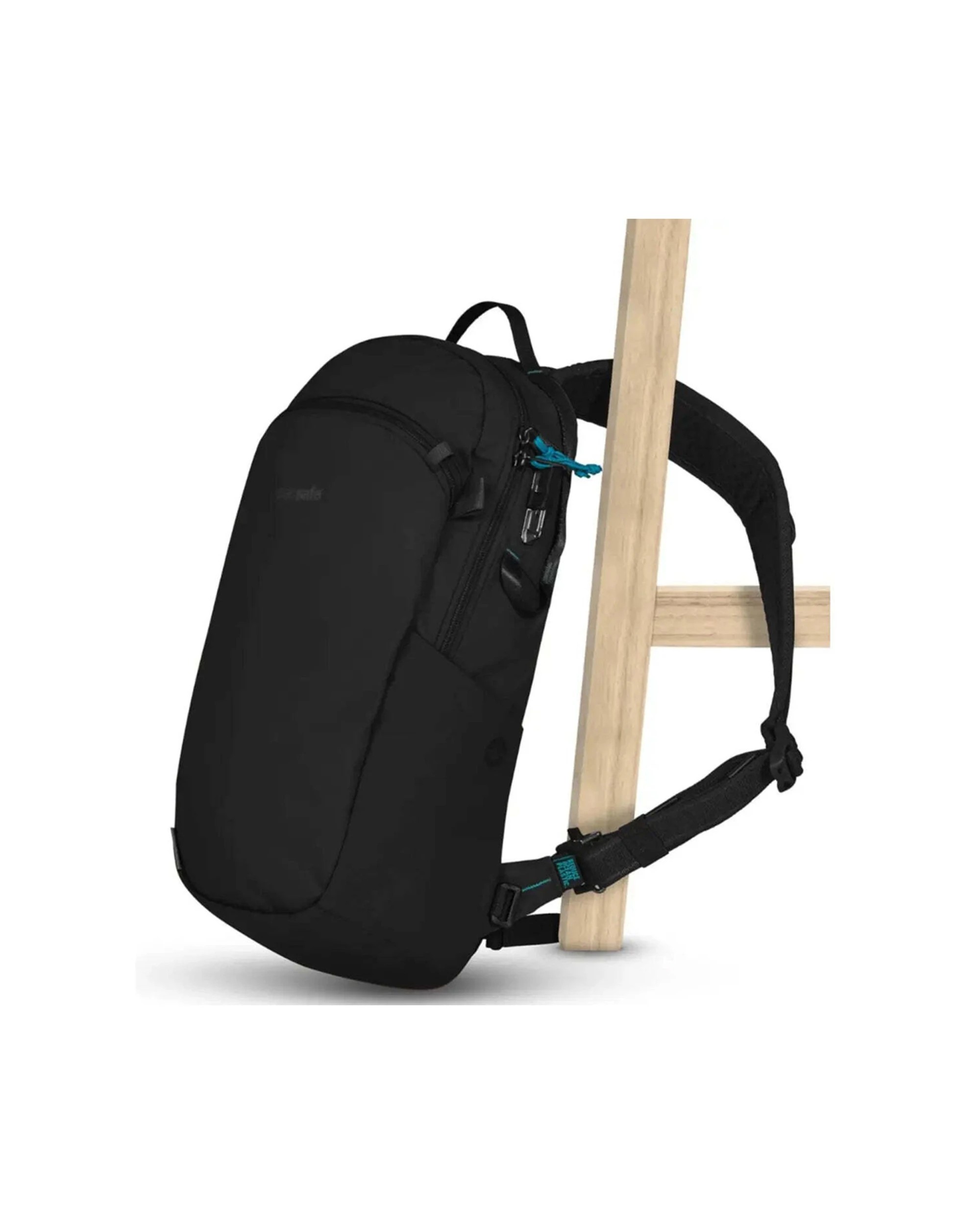 6 Pacsafe ECO Anti-theft 12L Sling Backpack RFIDsafe Cut-Resistant Strap Travel Bag - Black, 6 of 9