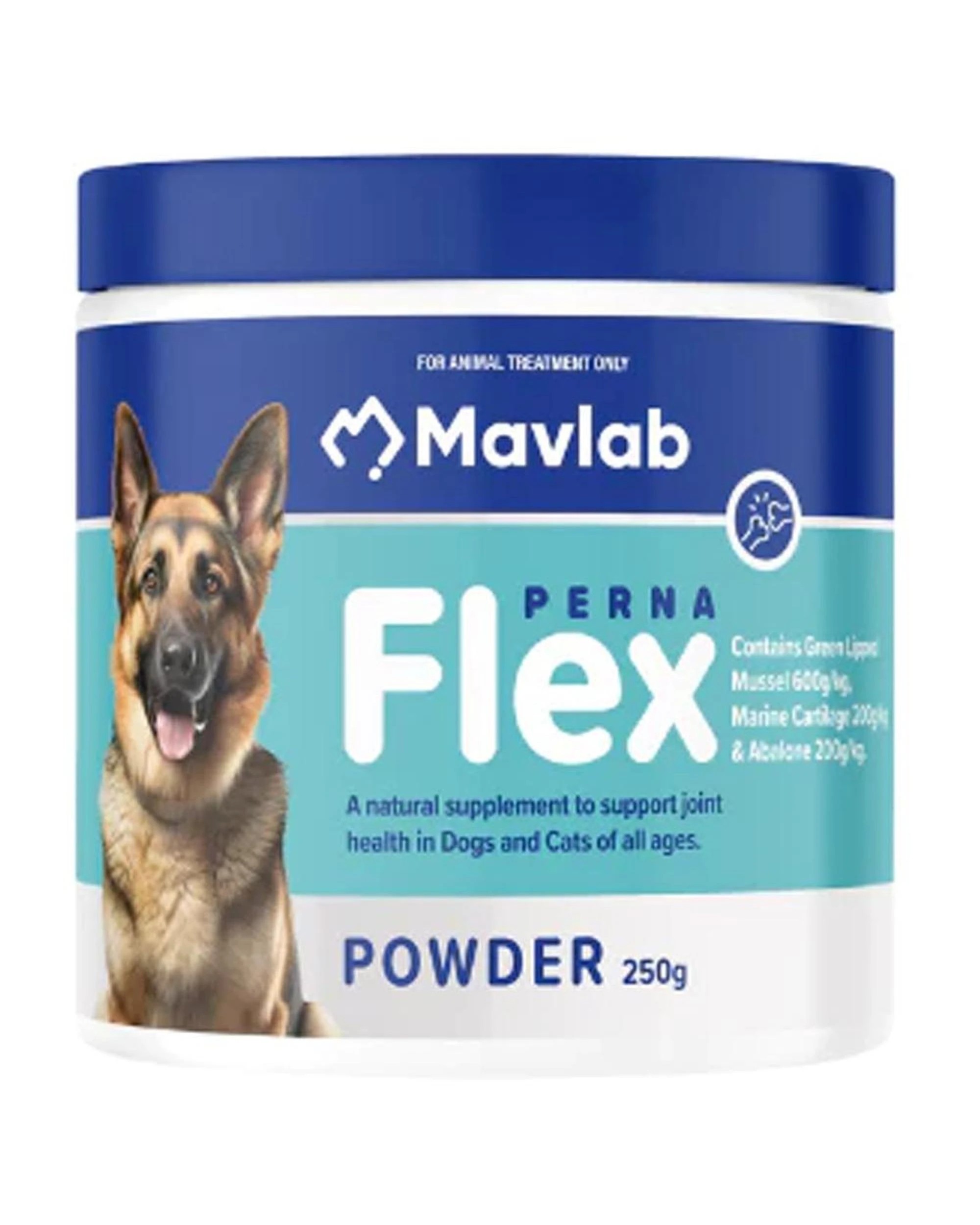 1 Mavlab PernaFlex Dogs Arthritic Supplement Treatment Powder 250gm, 1 of 1