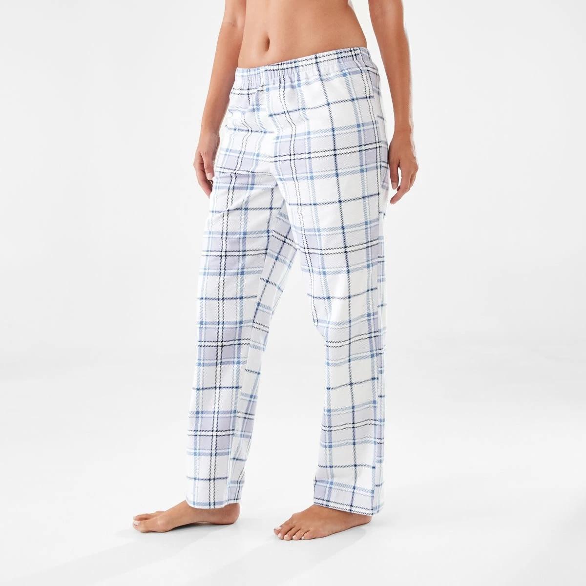2 Printed Flannel Pants Li Del Chk, 2 of 5
