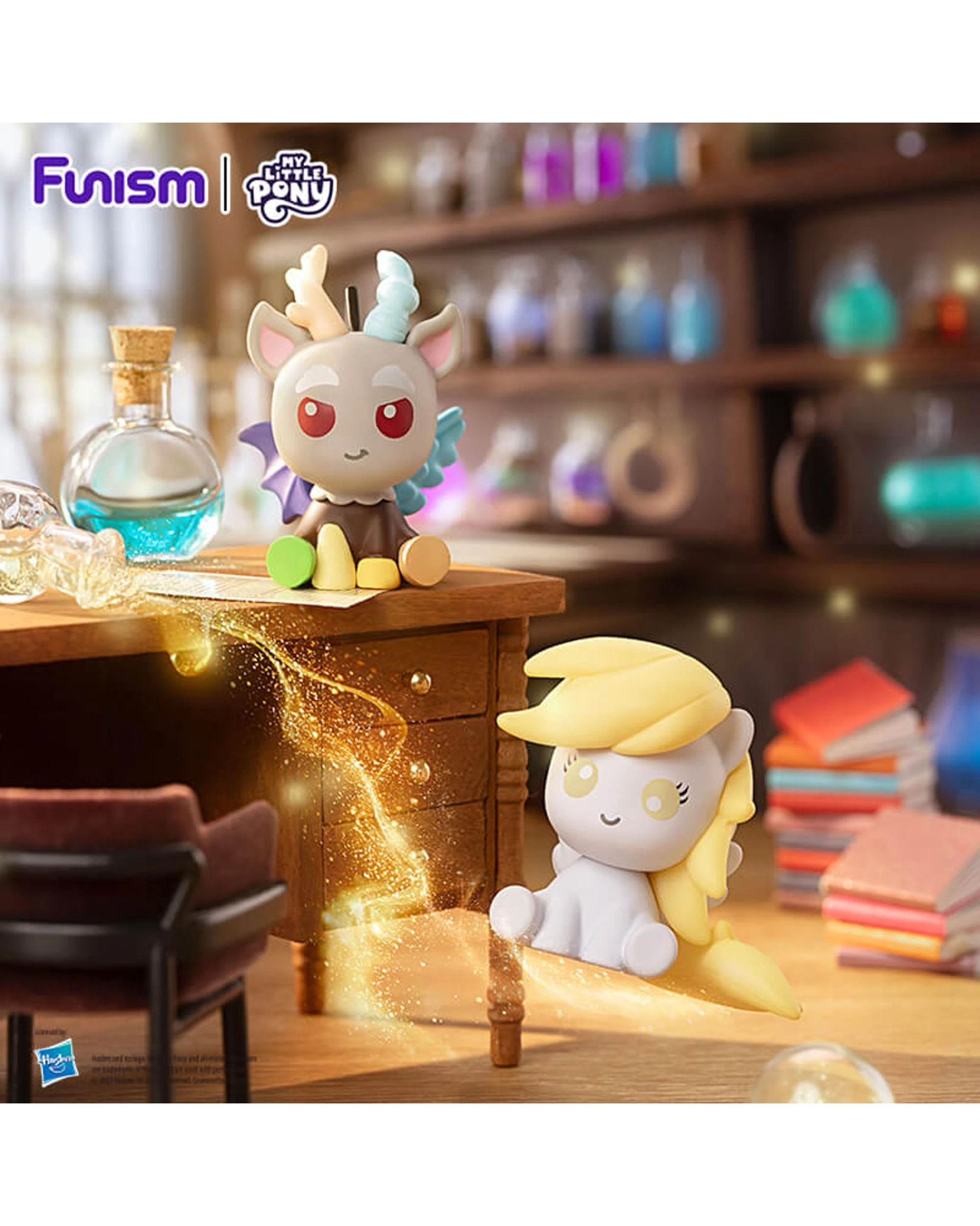 5 Funism My Little Pony Friendship is Magic Series Figures Magic Bottle Blind Box, 5 of 10