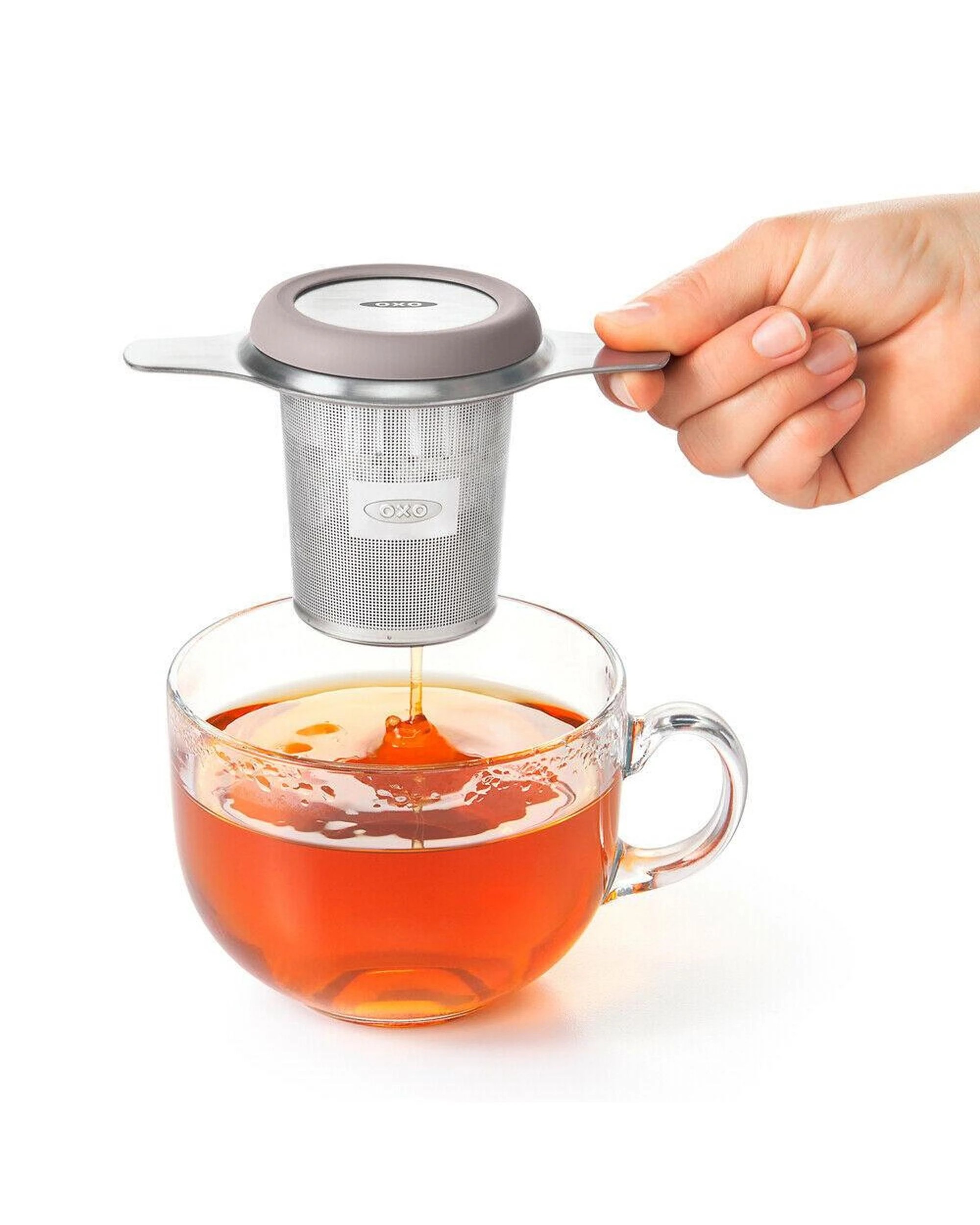 3 OXO Good Grips Brew Tea Infuser Basket - Silver, 3 of 8