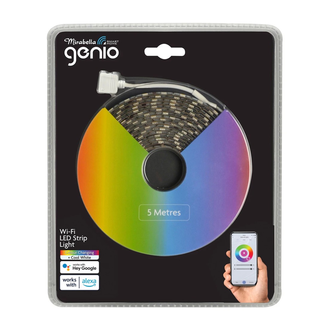 2 Mirabella Genio Wi-Fi LED Strip Light, 2 of 3